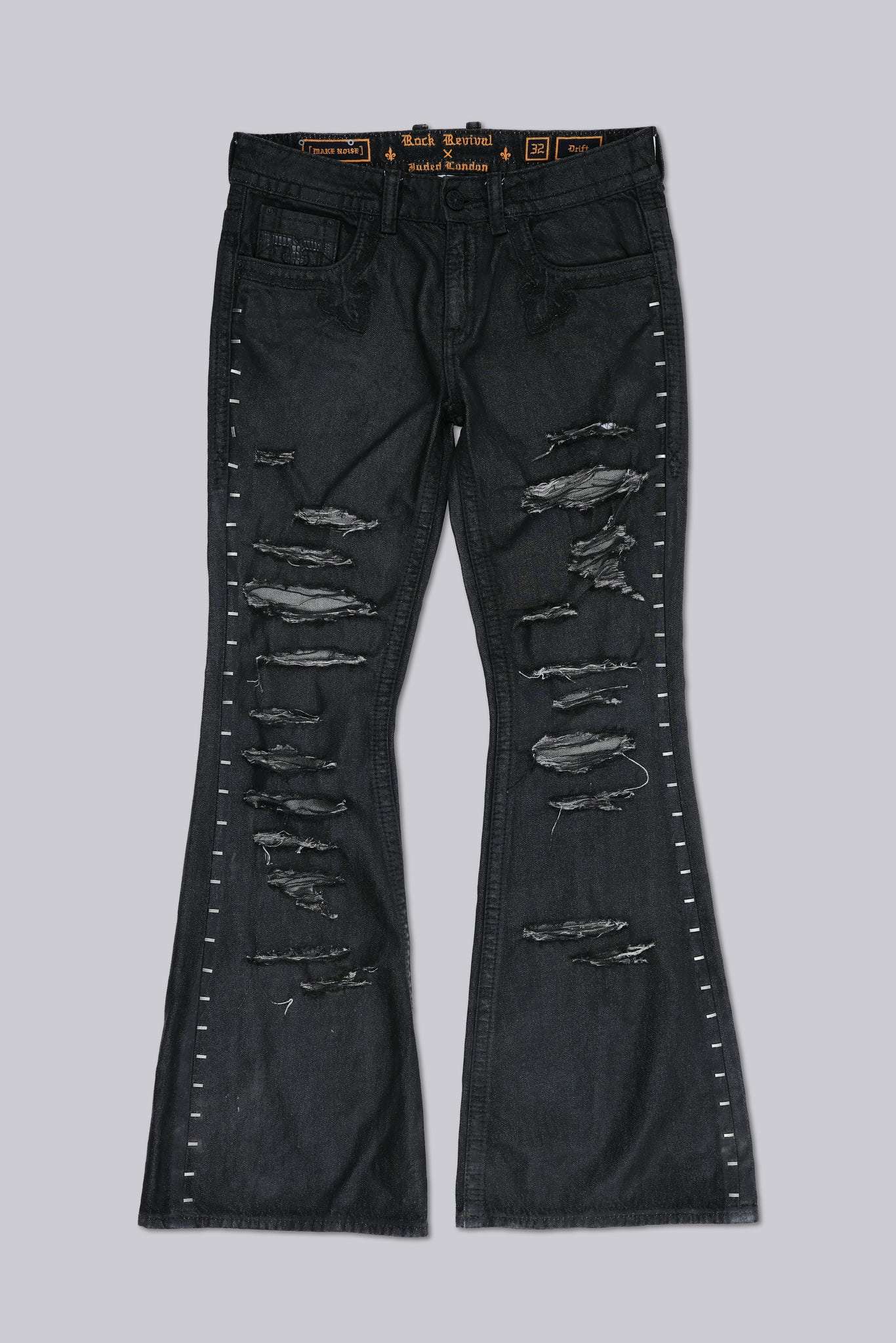 Rock Revival Staple Wax Bootcut Jeans