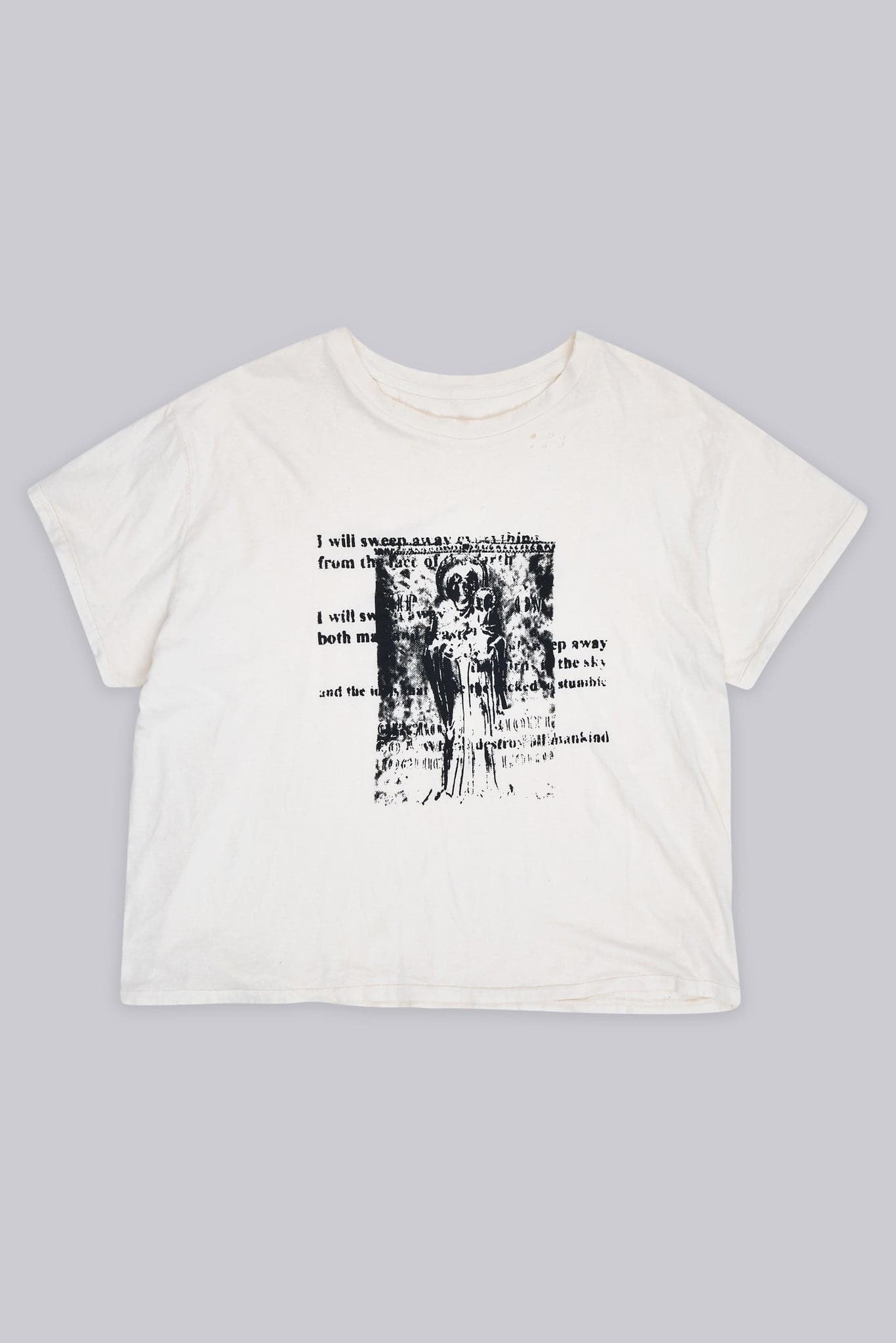 White Etching Tee