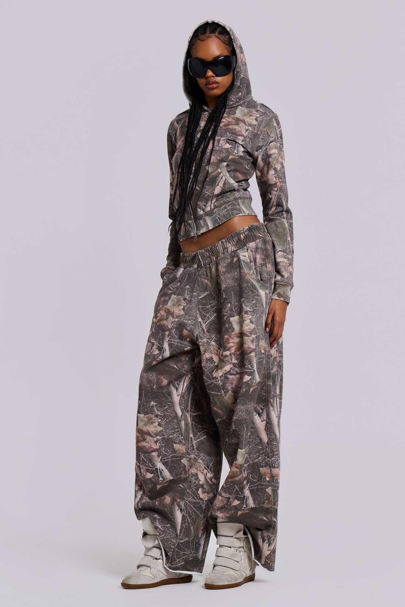 Woodland Camo Baggy Monster Joggers
