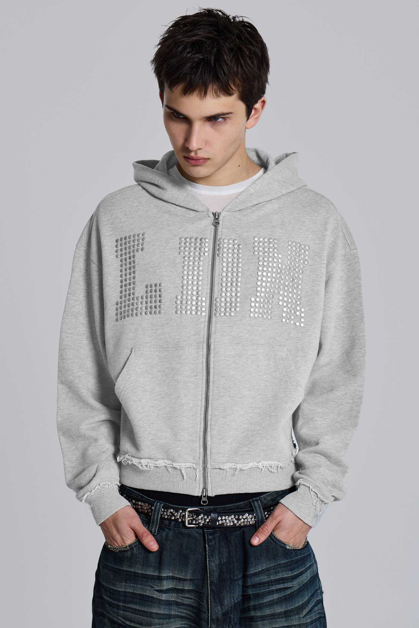 LDN Stud Monster Hoodie