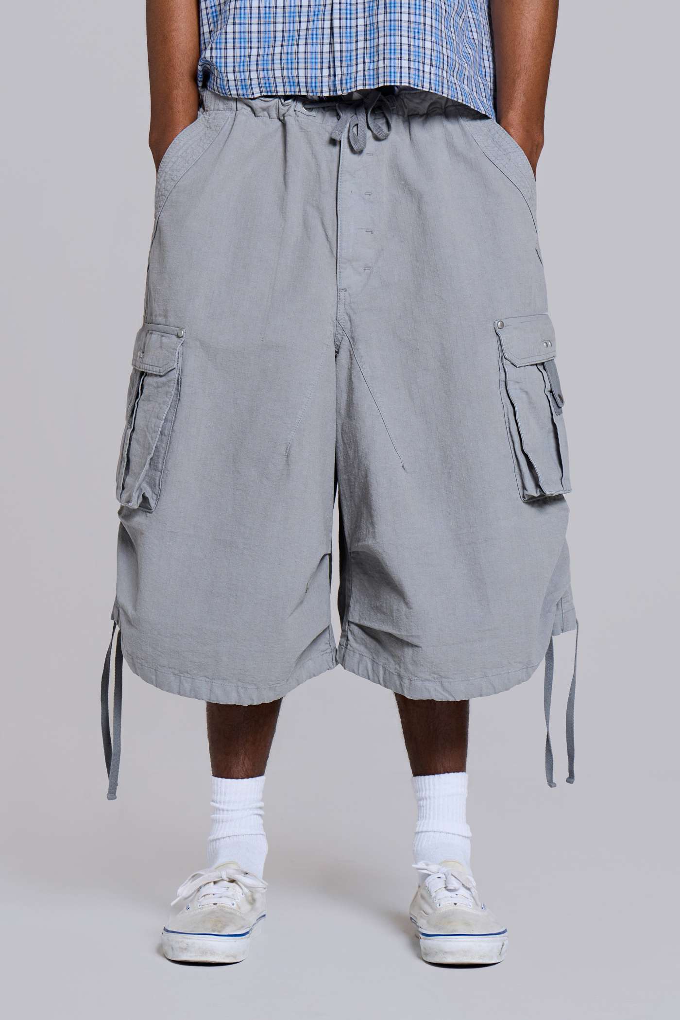 Dove Parachute Shorts