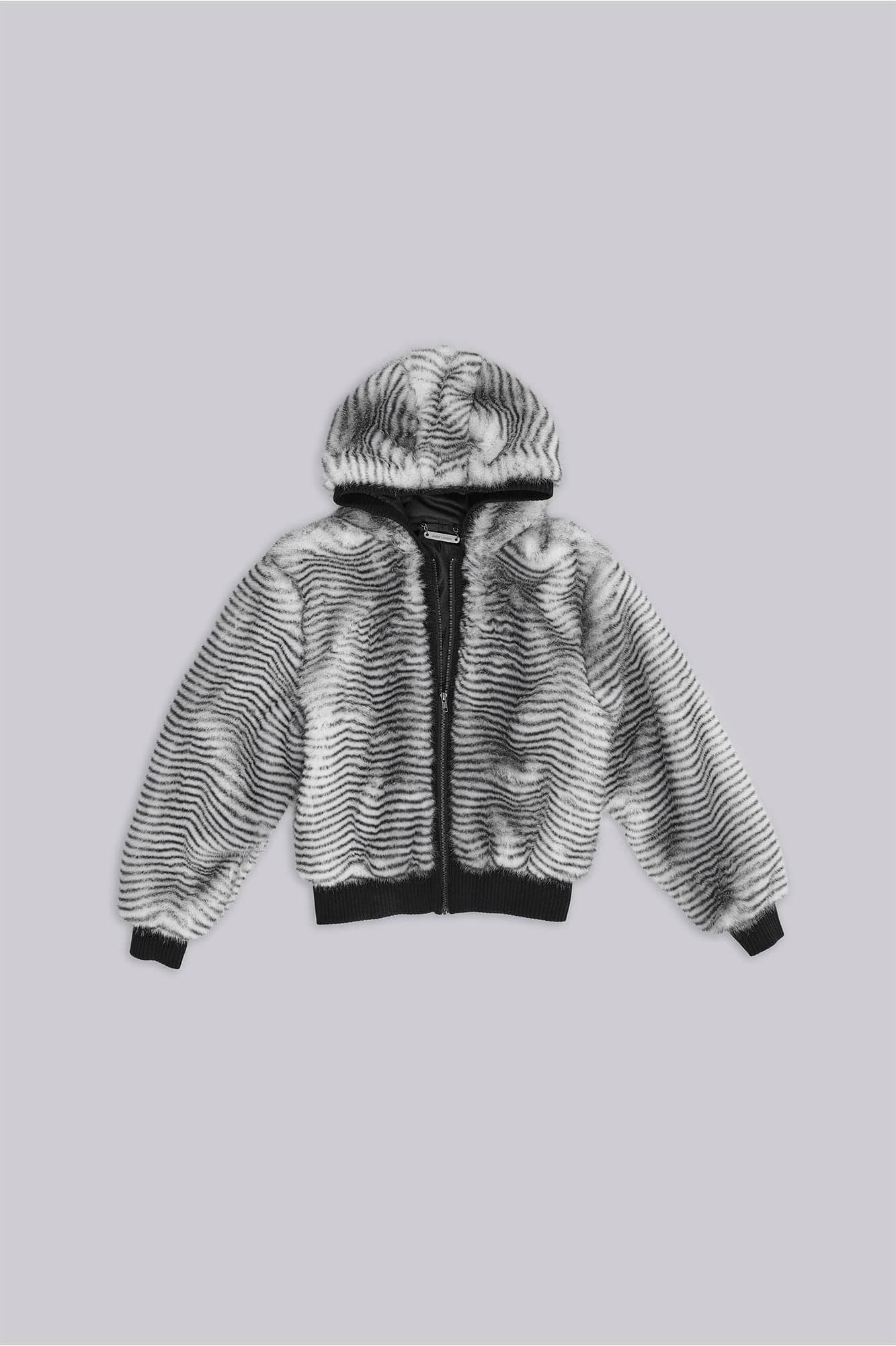 White Bear Faux Fur Jacket