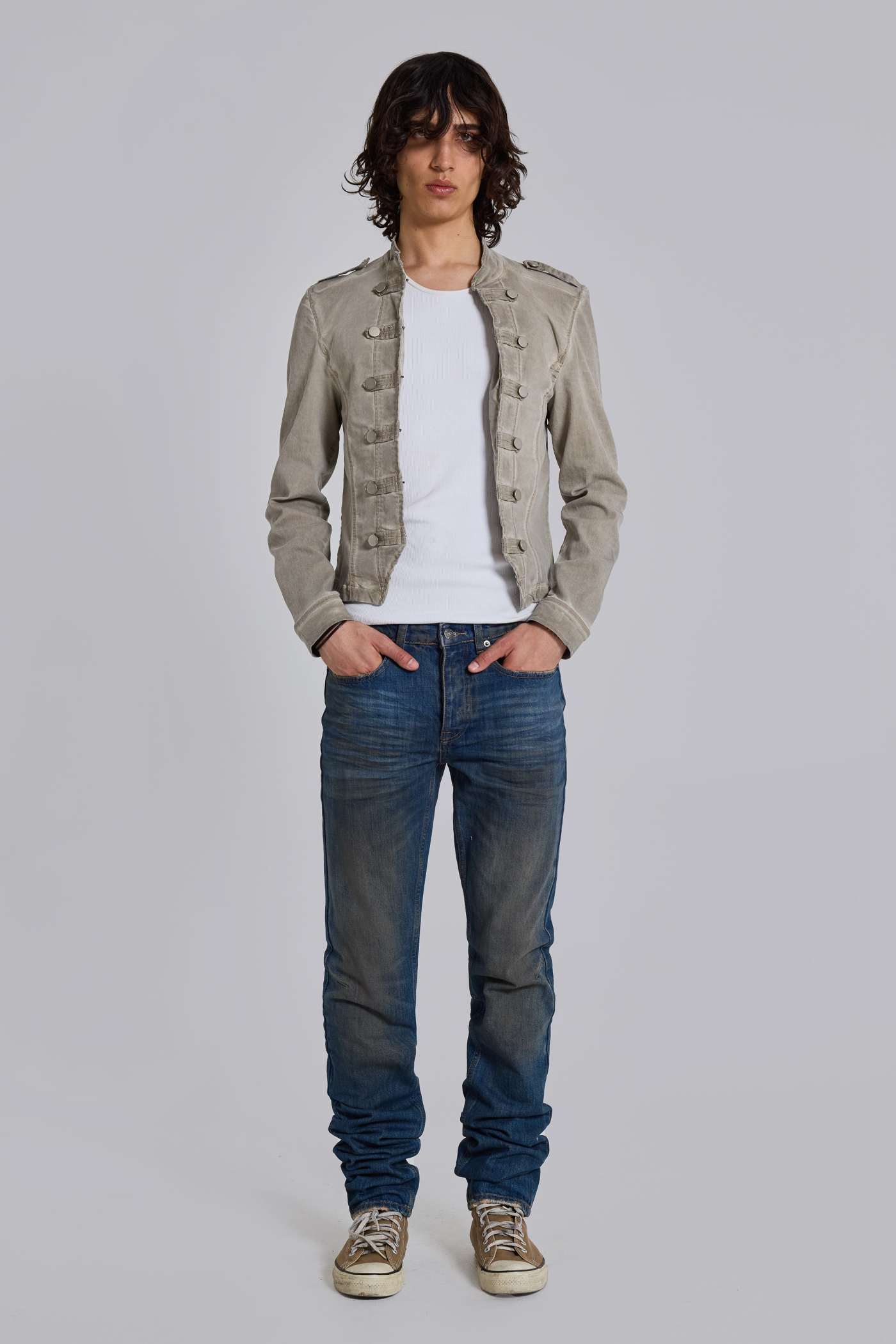 Dirty Wash Drain Jeans