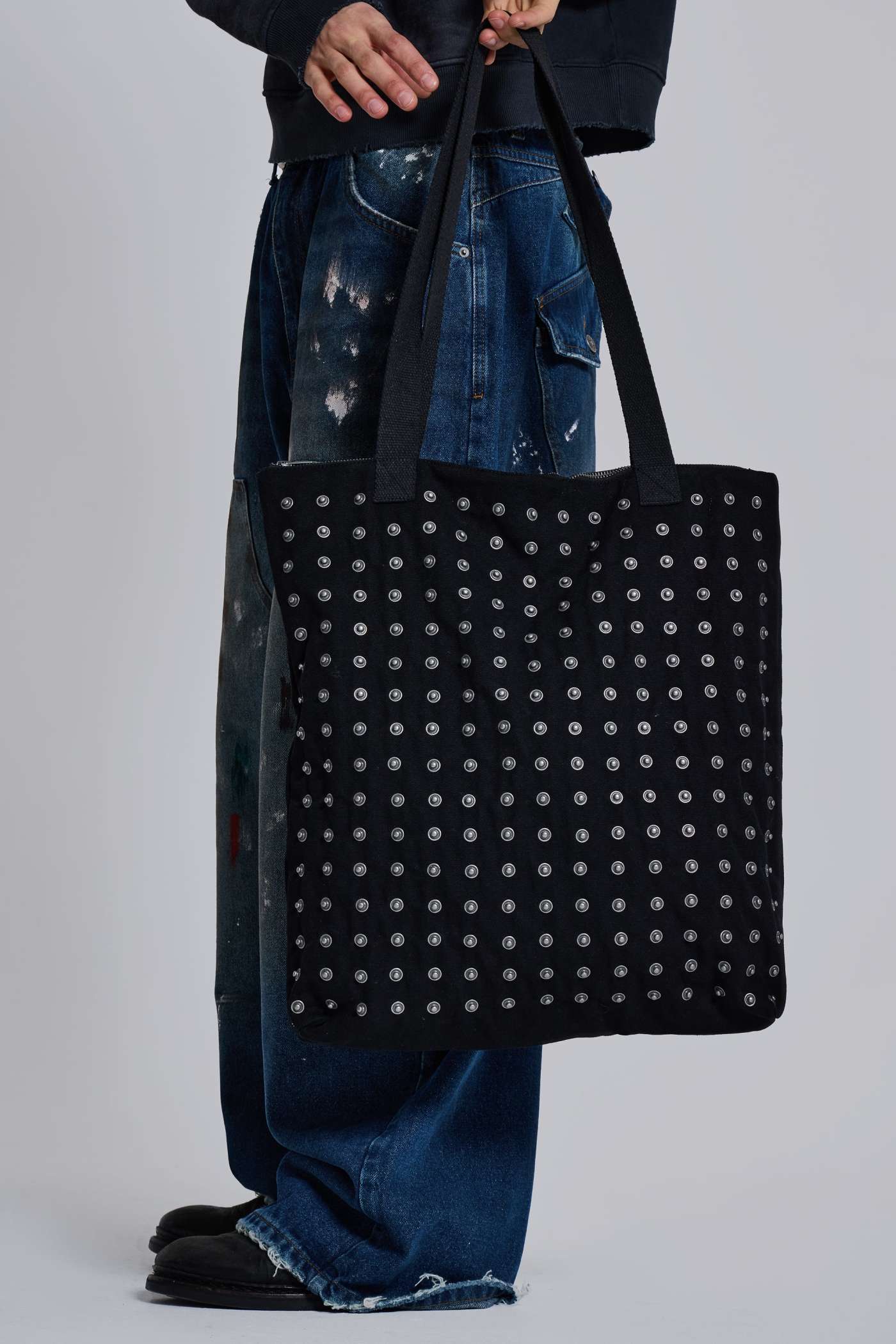 Press Stud Tote Bag