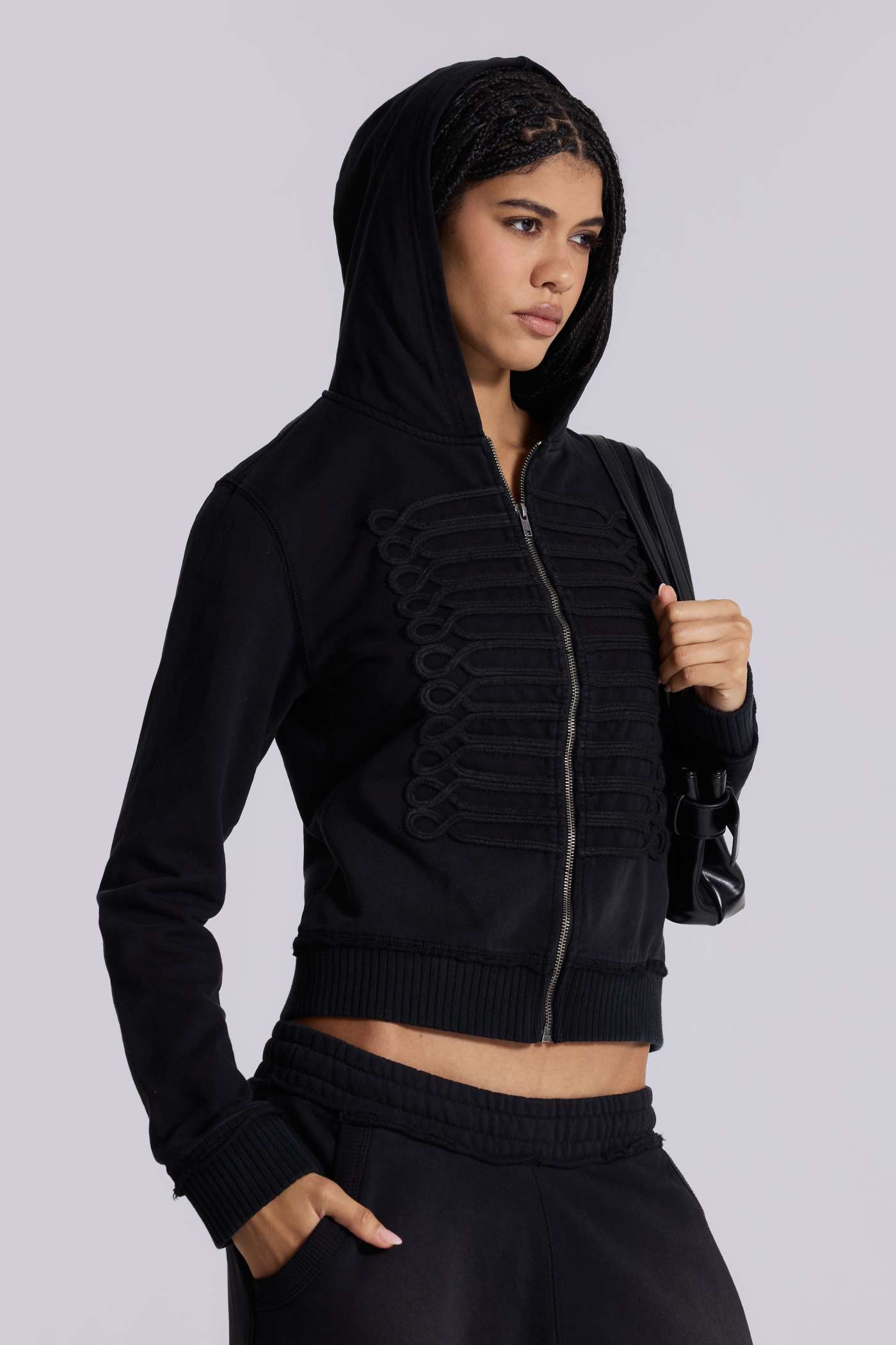 Black Military Monster Hoodie