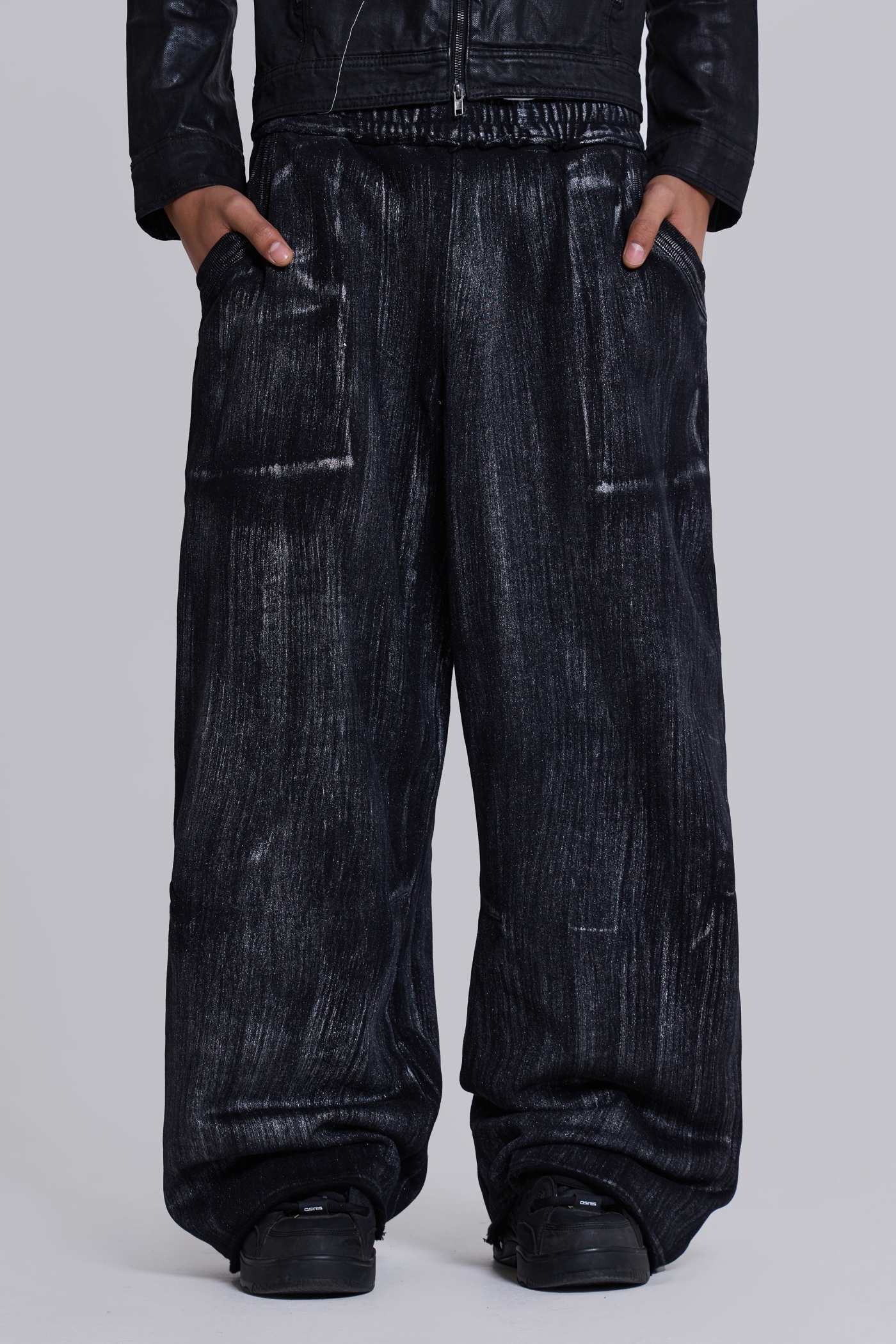 Gunmetal Wash Monster Joggers