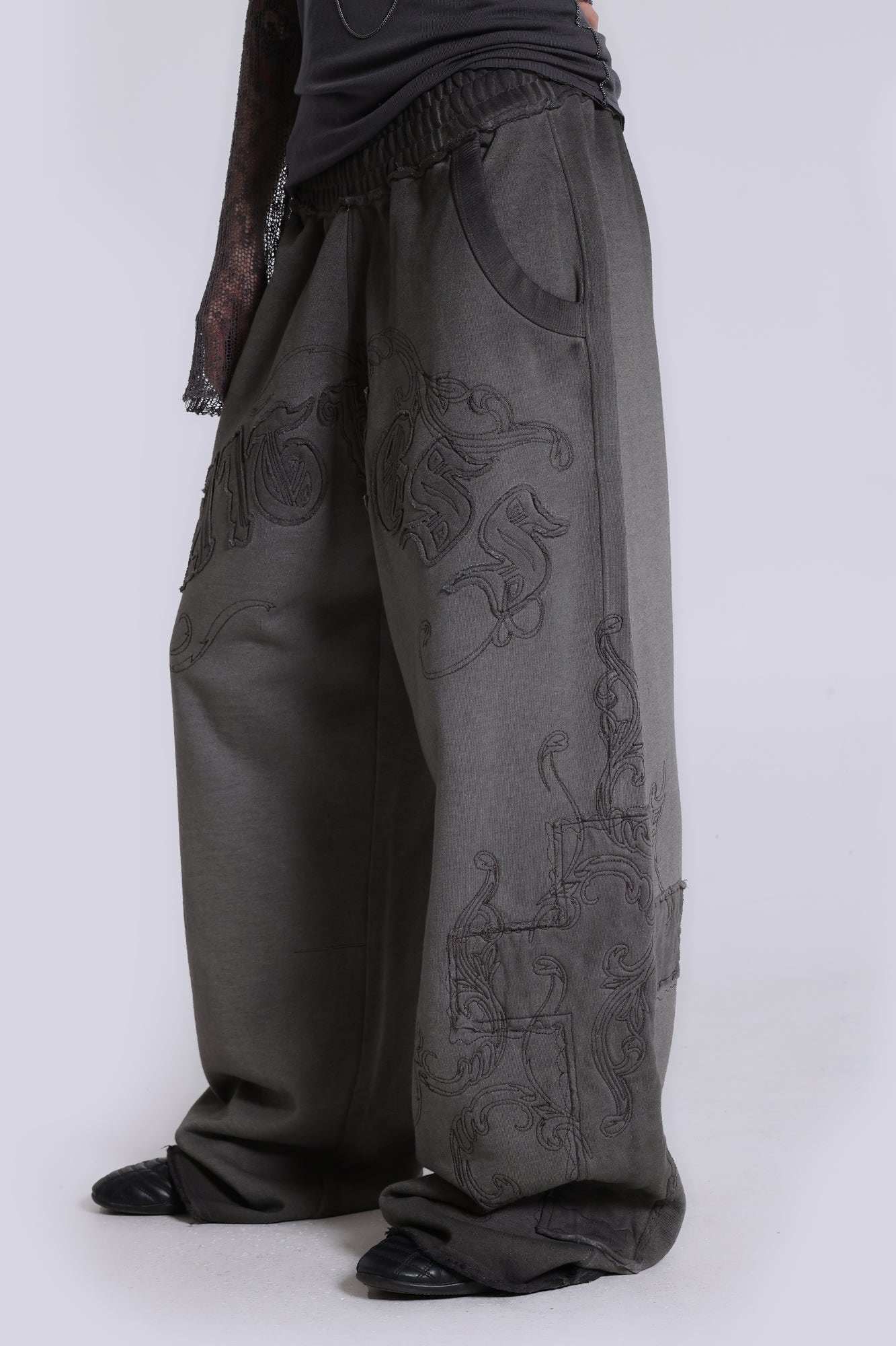 Faithless Applique Monster Joggers