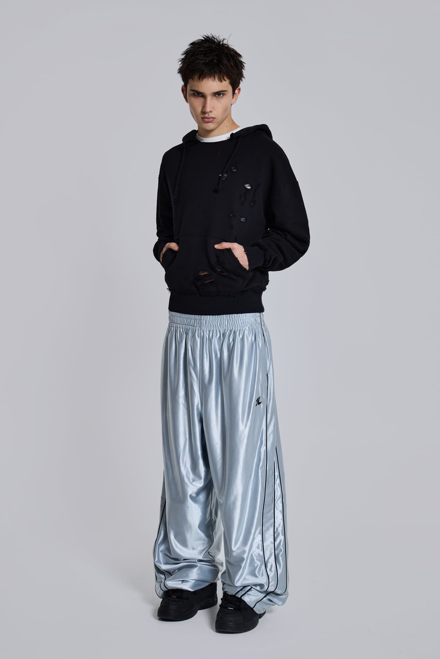 Metallic Vapor Joggers