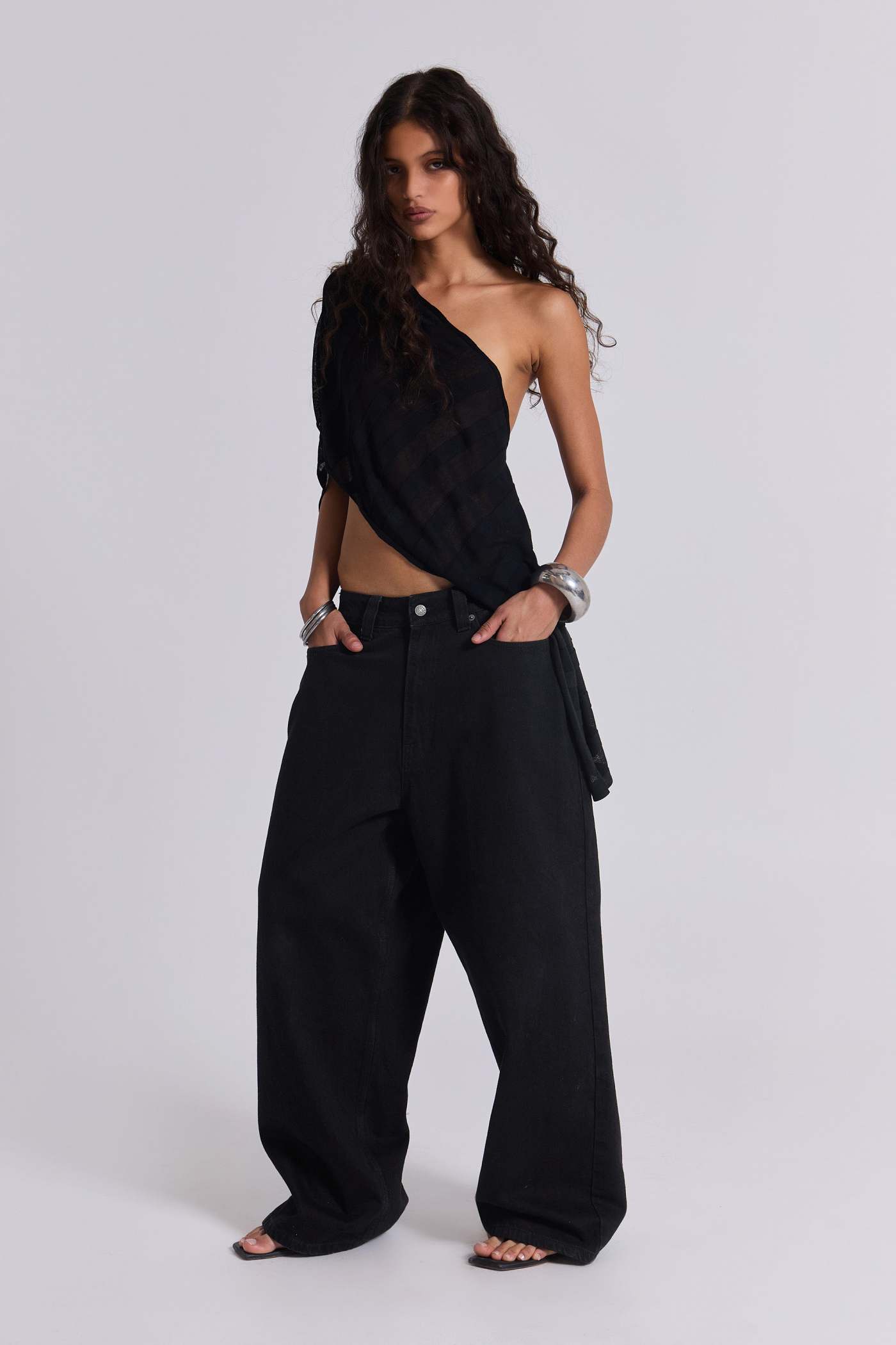 Solid Black XL Colossus Jeans
