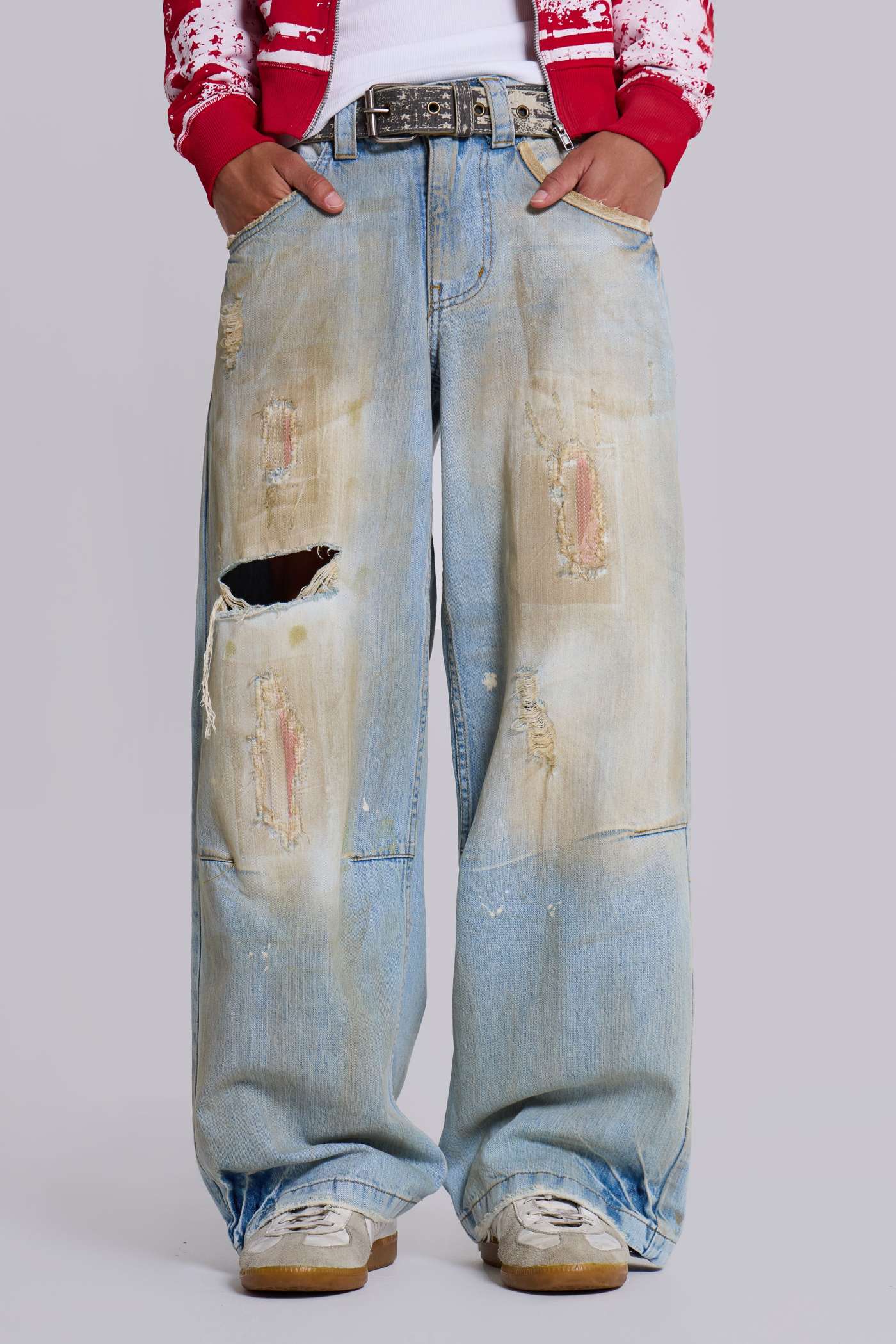 Reef Dirty-Wash Colossus Jeans | Jaded London | Clothing