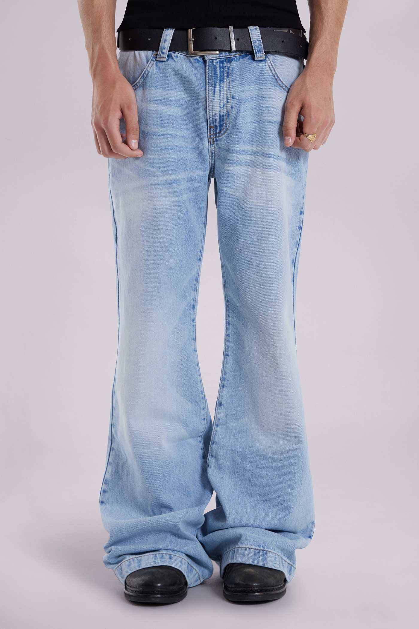 Kenny Blaze Flare Jeans | Jaded London | Clothing