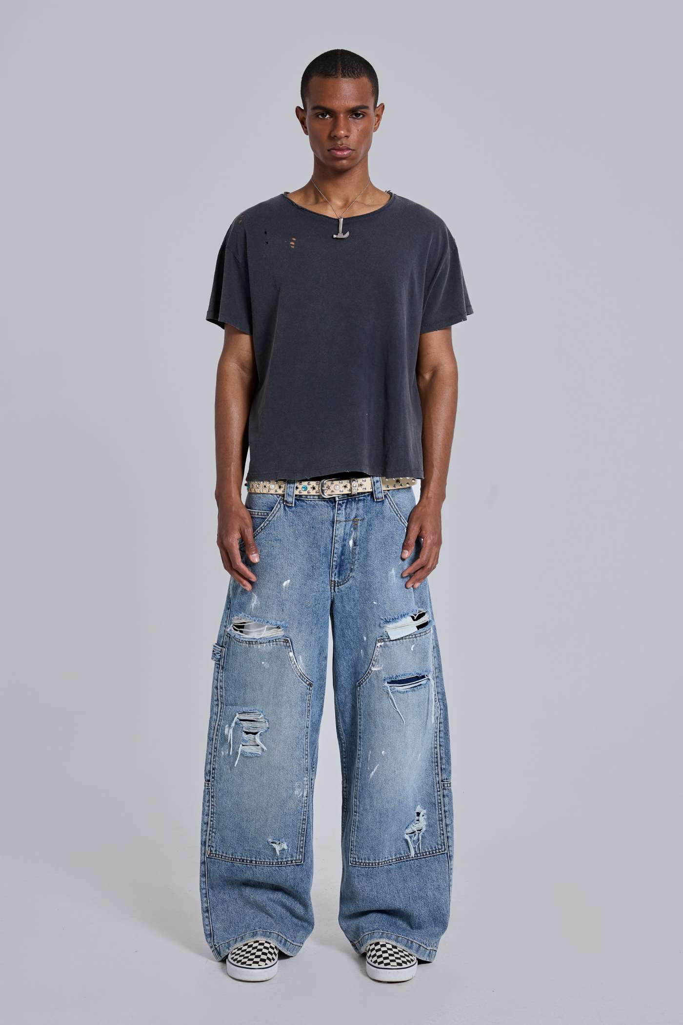 LIGHT BLUE MUD WASH CARPENTER JEANS