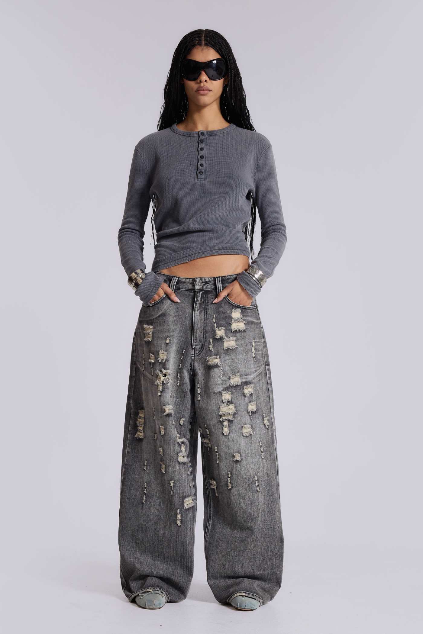 Bullet Hole XL Colossus Jeans