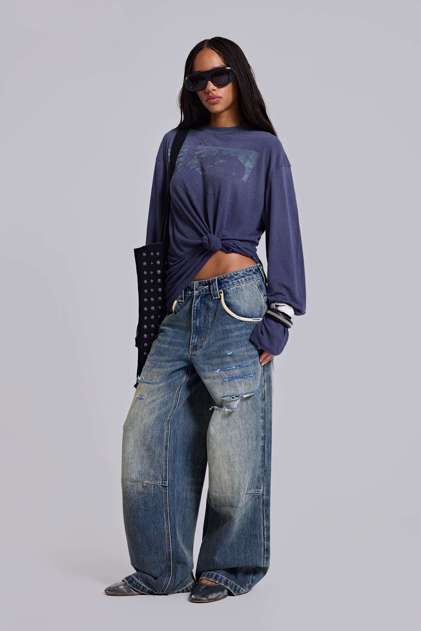 Torn Lowrise Colossus Jeans