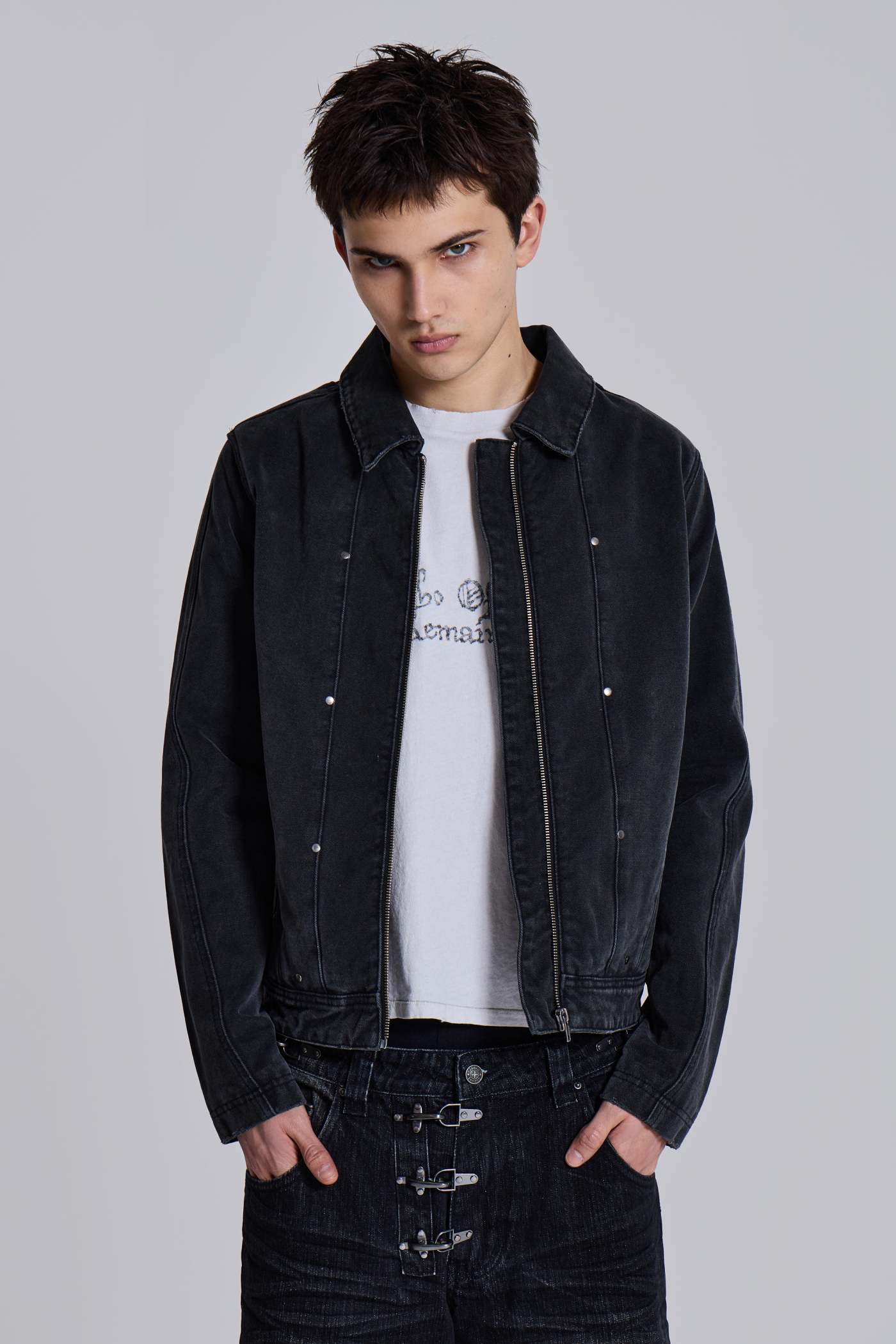 Stud Denim Jacket
