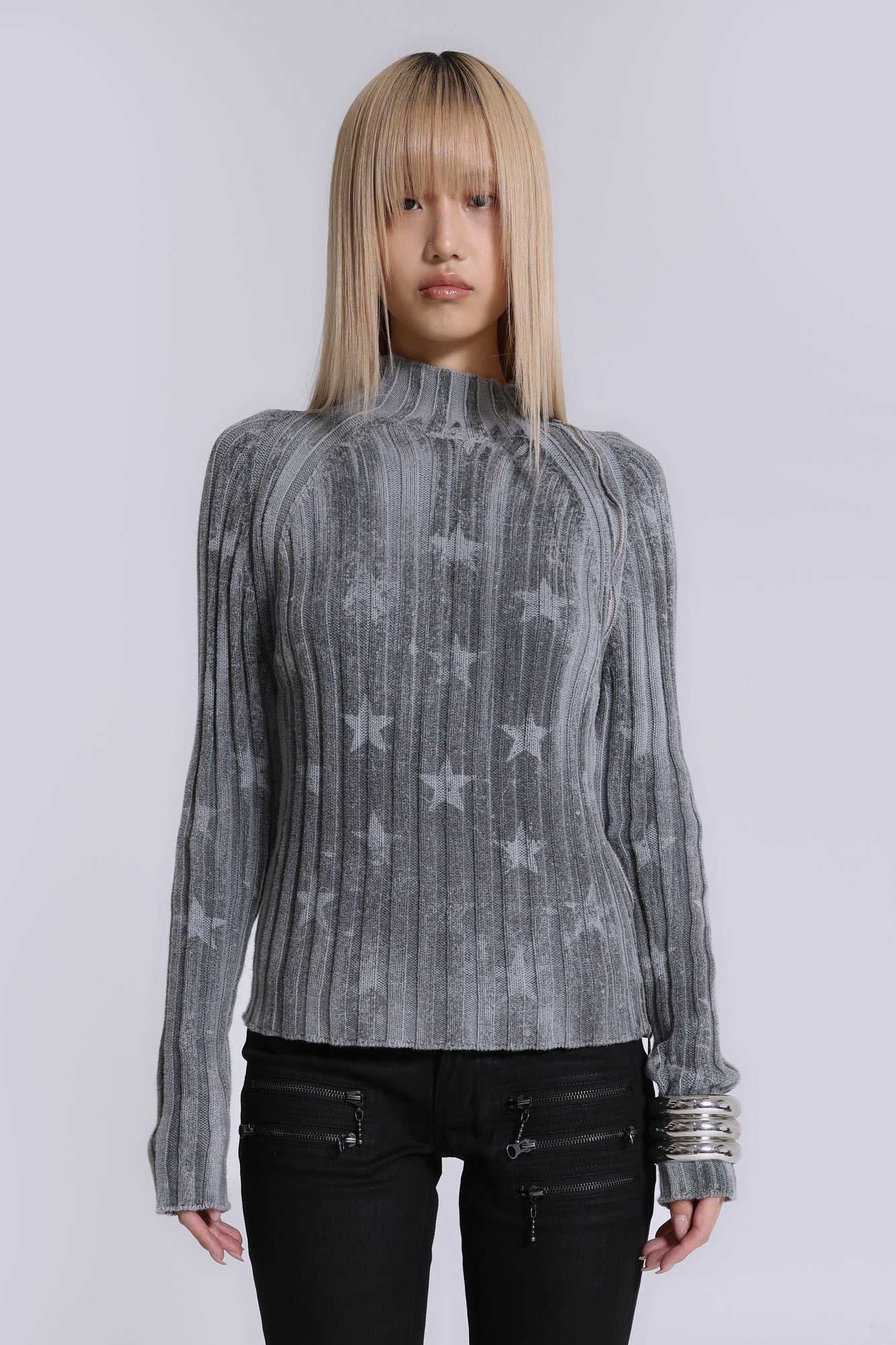 Stars and Stripes Knitted Jumper