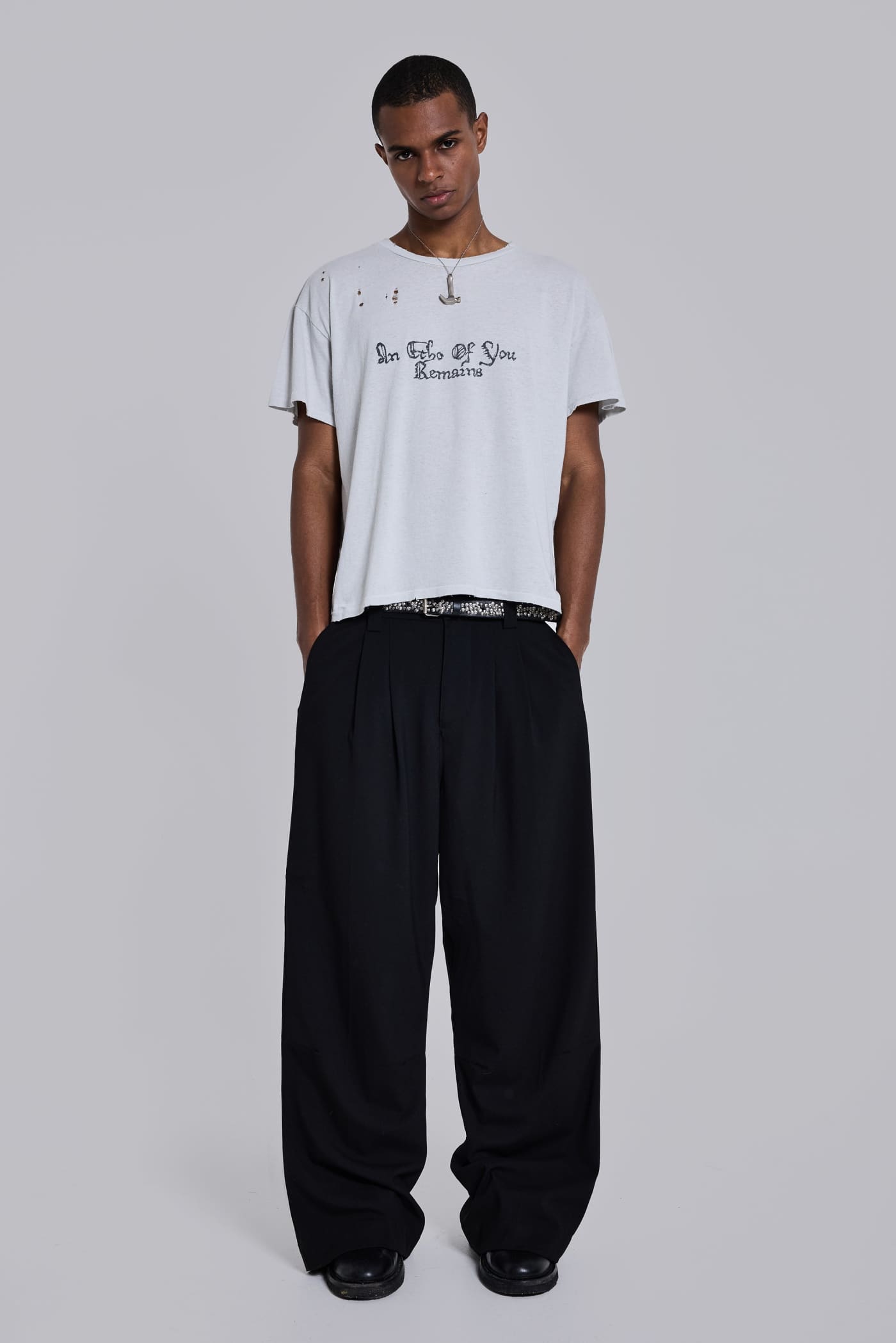 Goliath Black Suit Pants