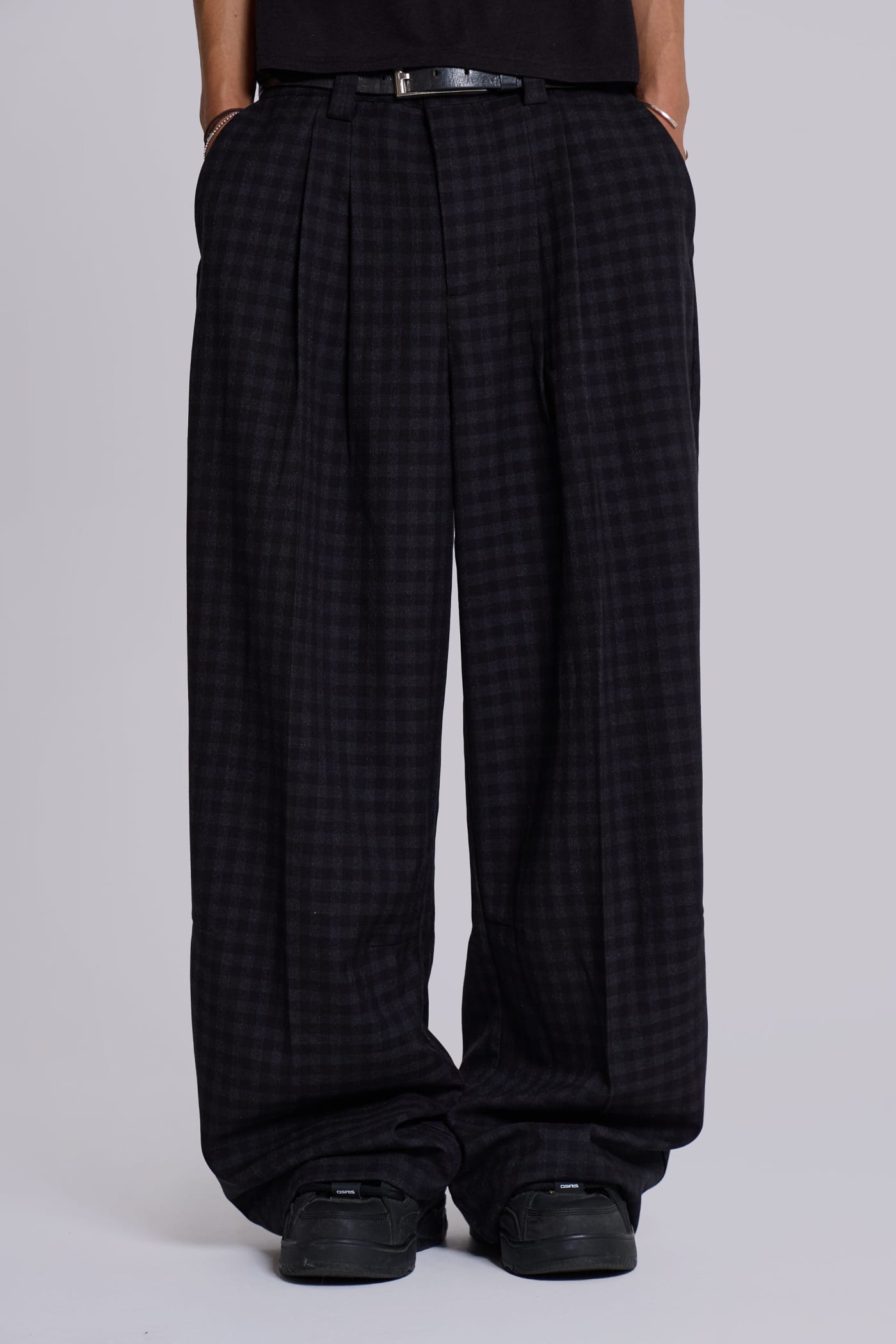 Gingham Goliath Suit Pants | Jaded London | Clothing