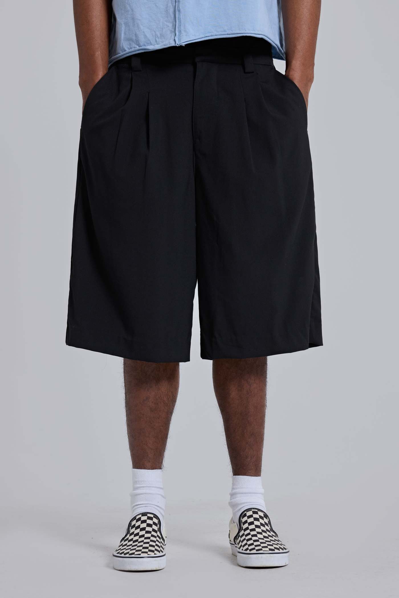 Black Goliath Tailored Baggy Shorts