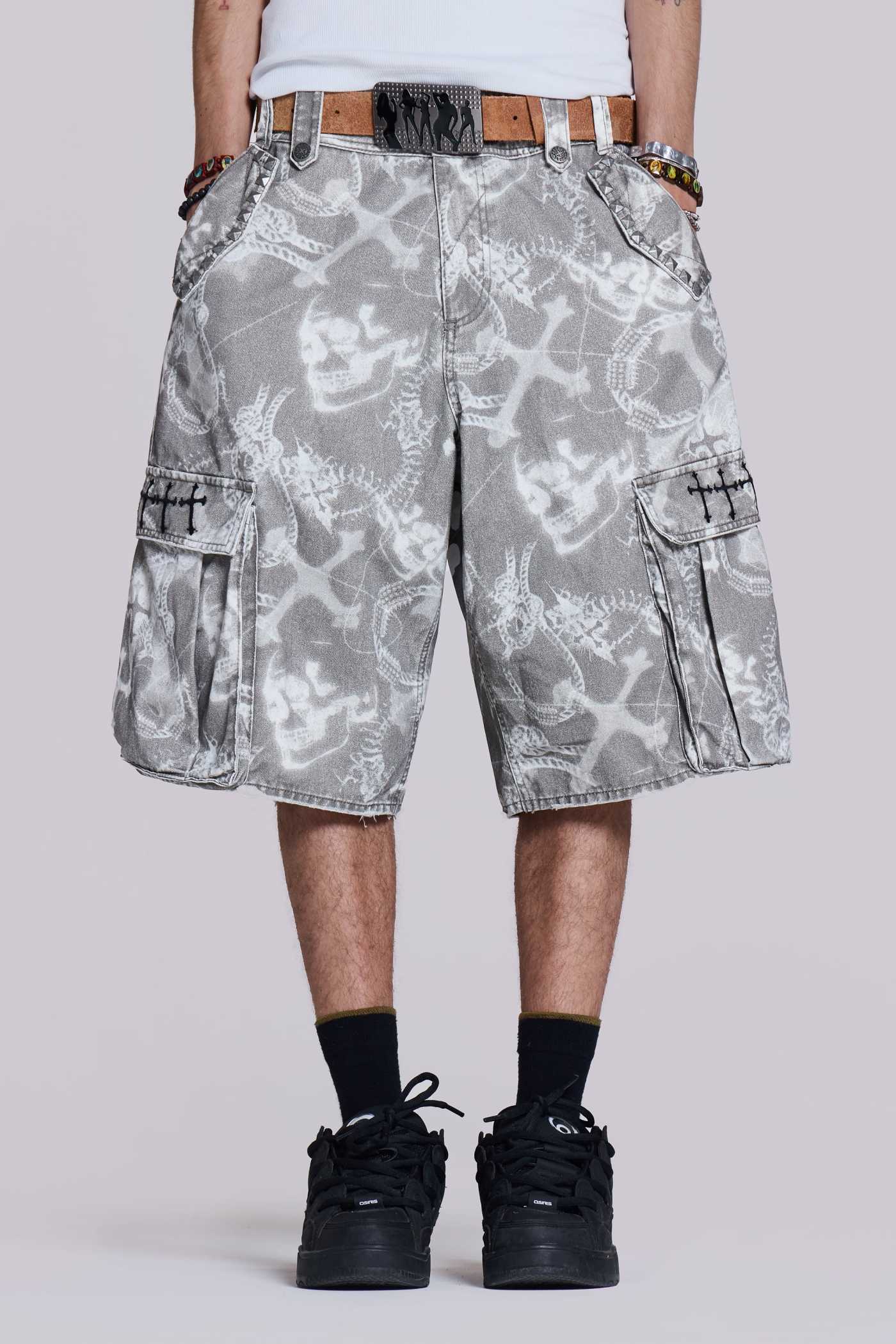 関税送料込【JADED LONDON】Strength Cargo Shorts Strength Cargo Shorts | Jaded London | Clothing