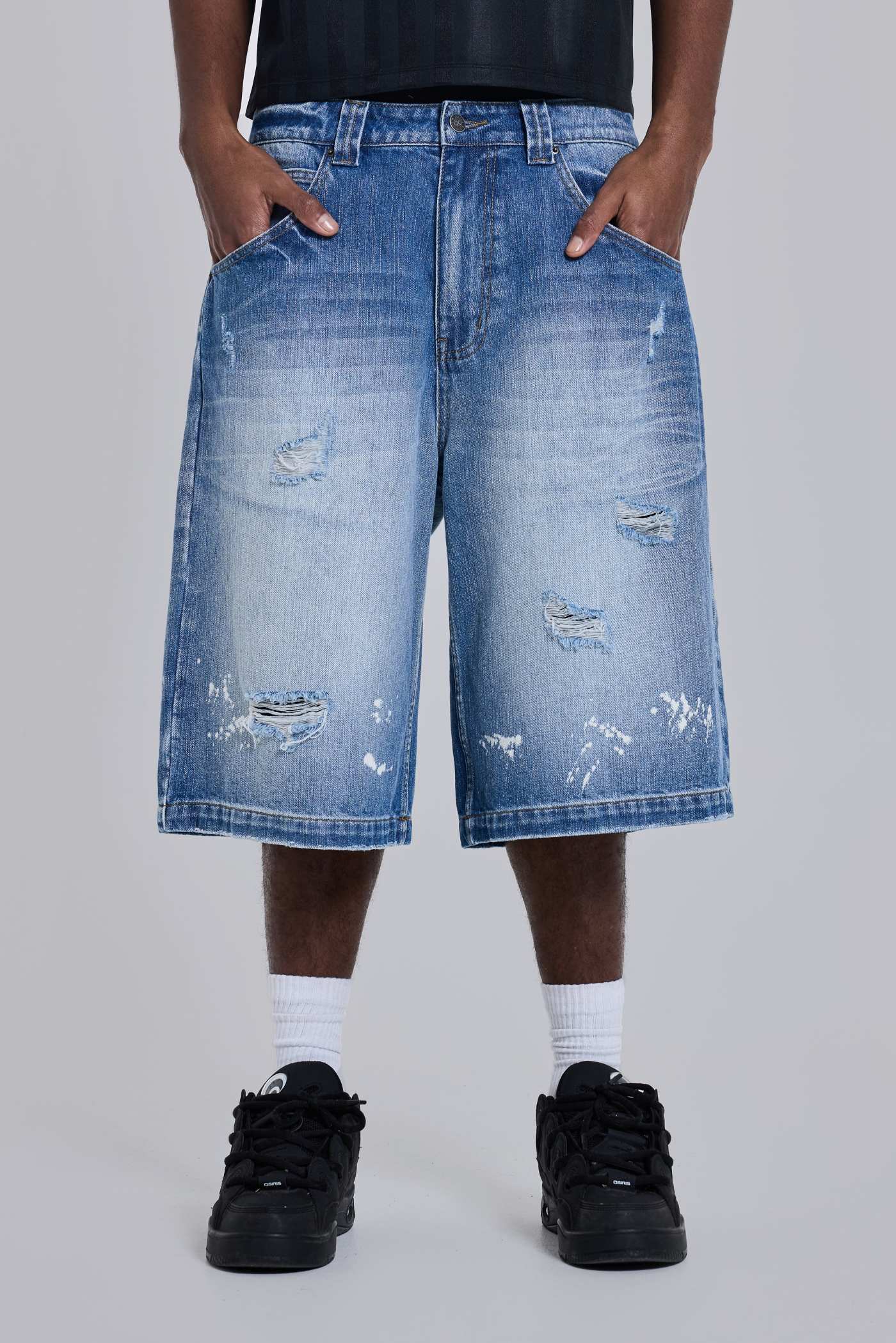 Bleached Colossus Jorts