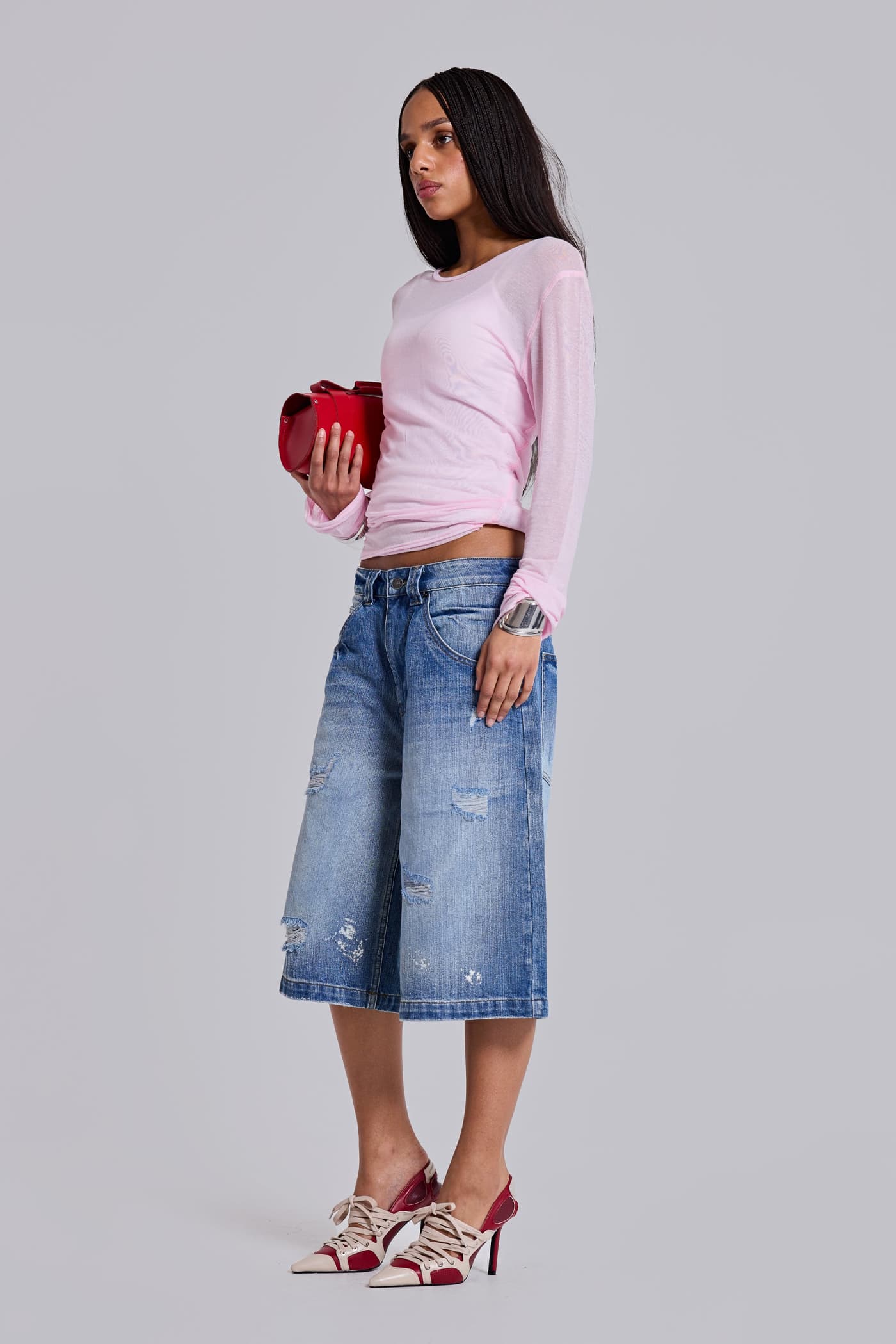 Bleached Colossus Jorts