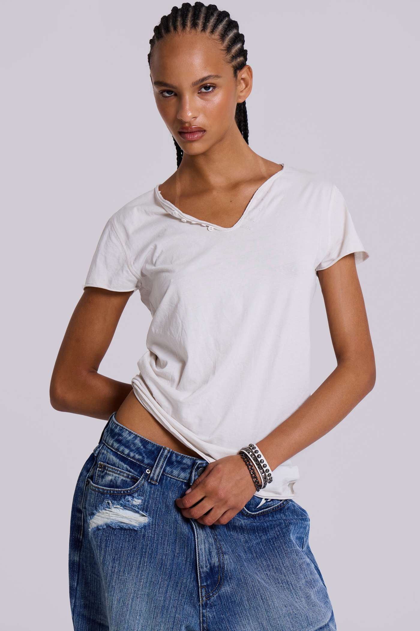 JADED LONDON Kerri Henley T-Shirt(関税/送料込) Kerri Henley T-Shirt | Jaded London | Clothing