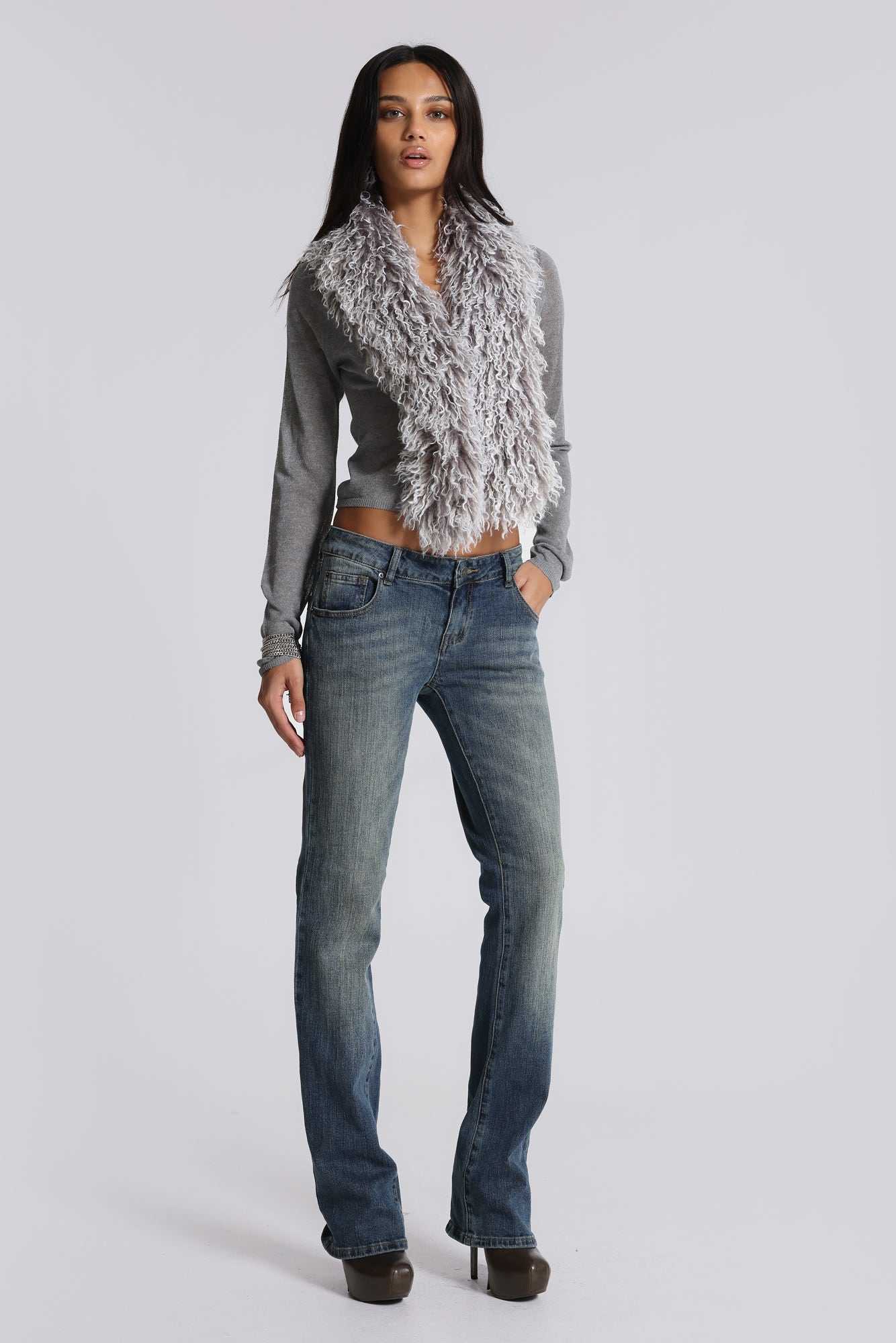 Cooper Bootcut Jeans in Mid Blue