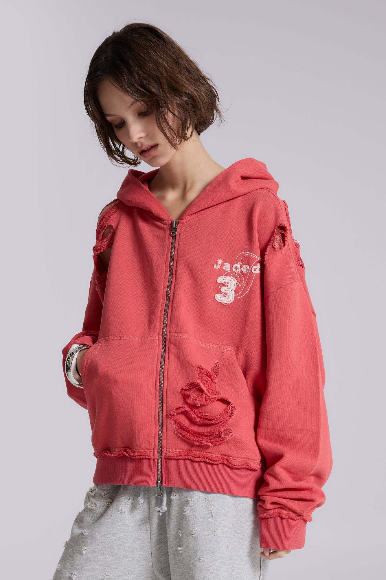 Distressed Monster Hoodie