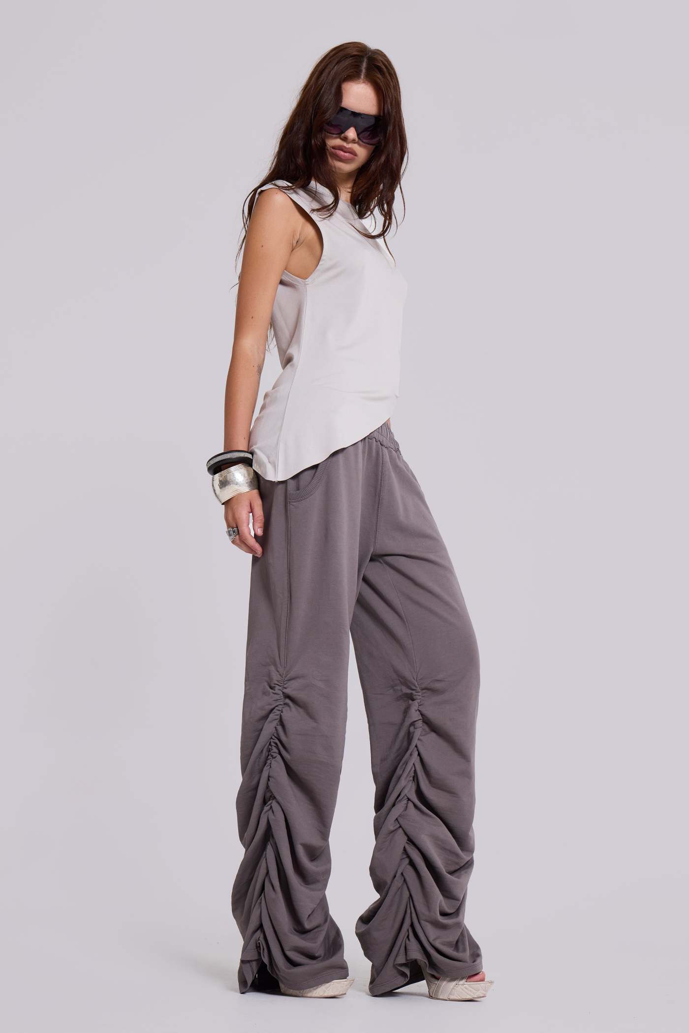 JADED LONDON/Emora Ruched ジョガーパンツ Emora Ruched Joggers | Jaded London