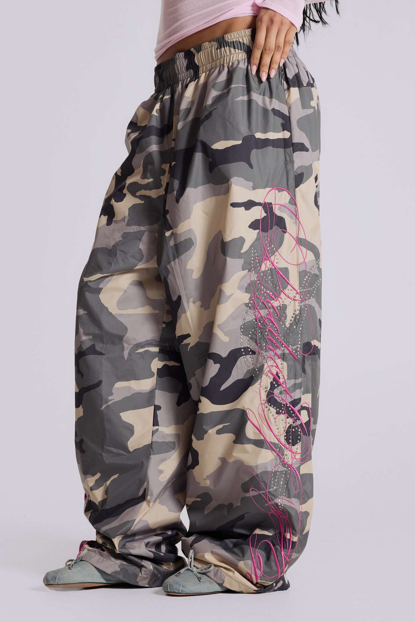 P.O.A. Camo Vapor Tracksuit Bottoms