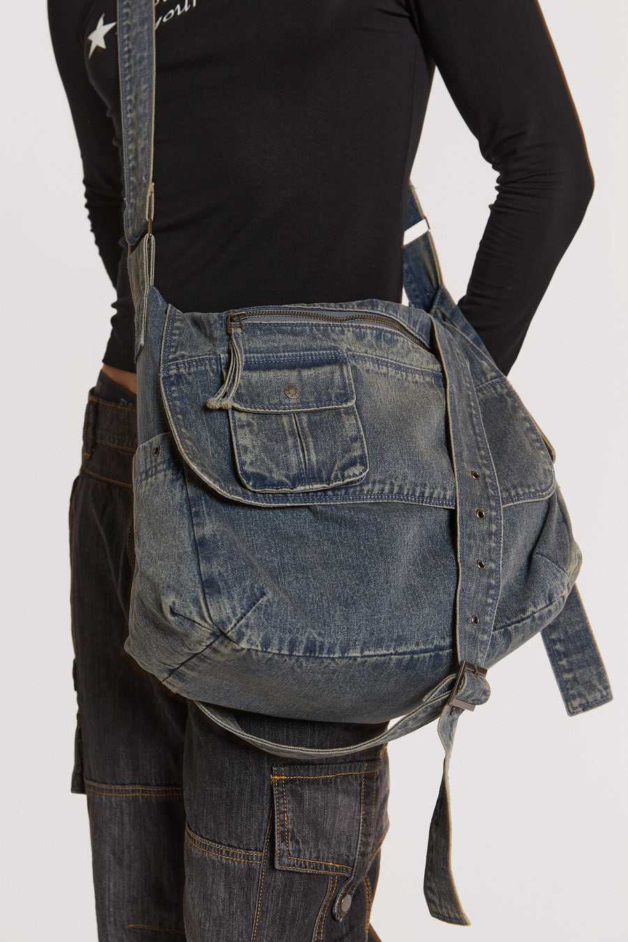 【売れ筋】 Messenger Denim Stellar Shop Bag Clothing | London Jaded | バッグ