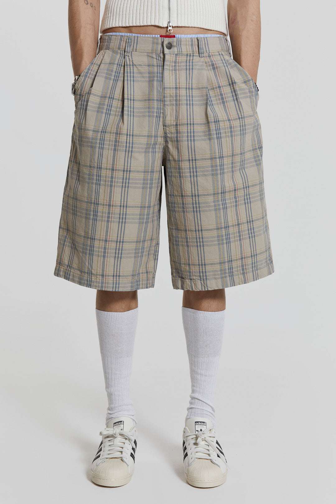 Stone Check Fairway Shorts