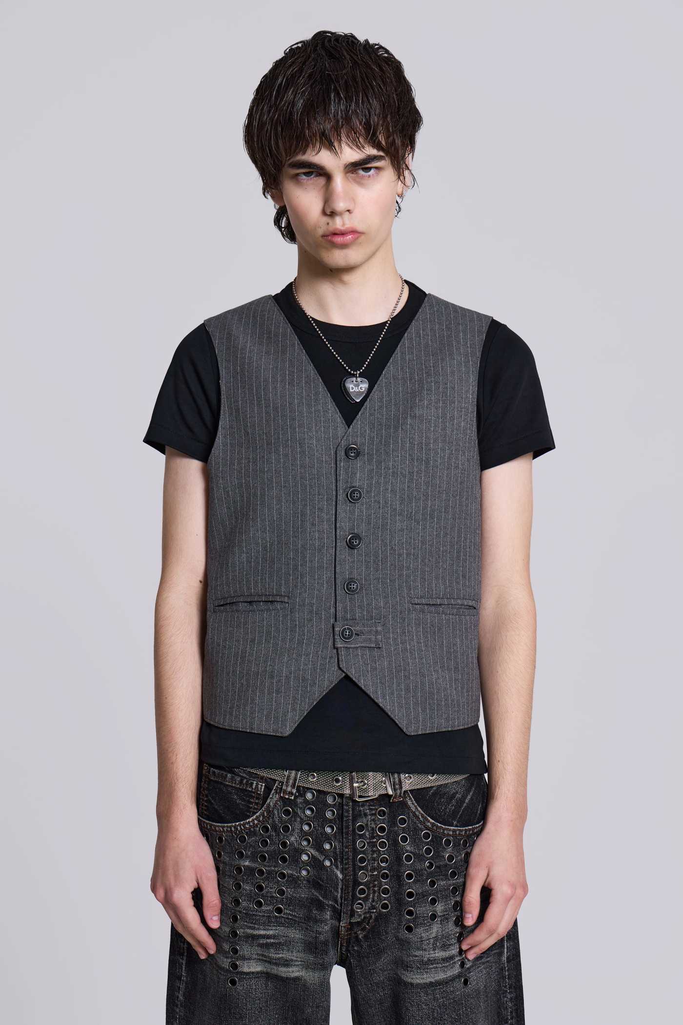 Corey Pinstripe Waistcoat