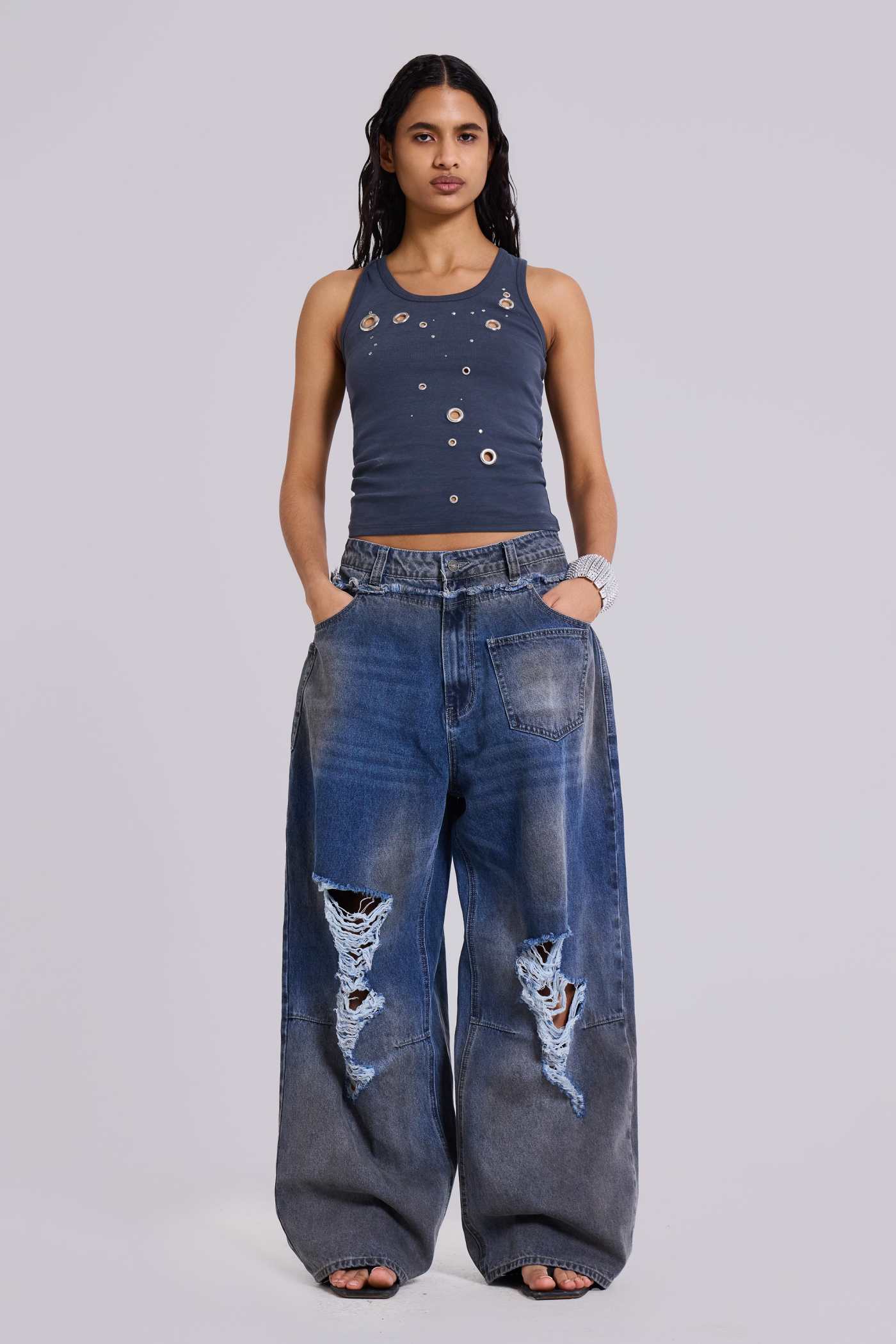 【JADED LONDON】Falcon XL Colossus Jeans Dual XL Colossus Jeans | Jaded London | Clothing