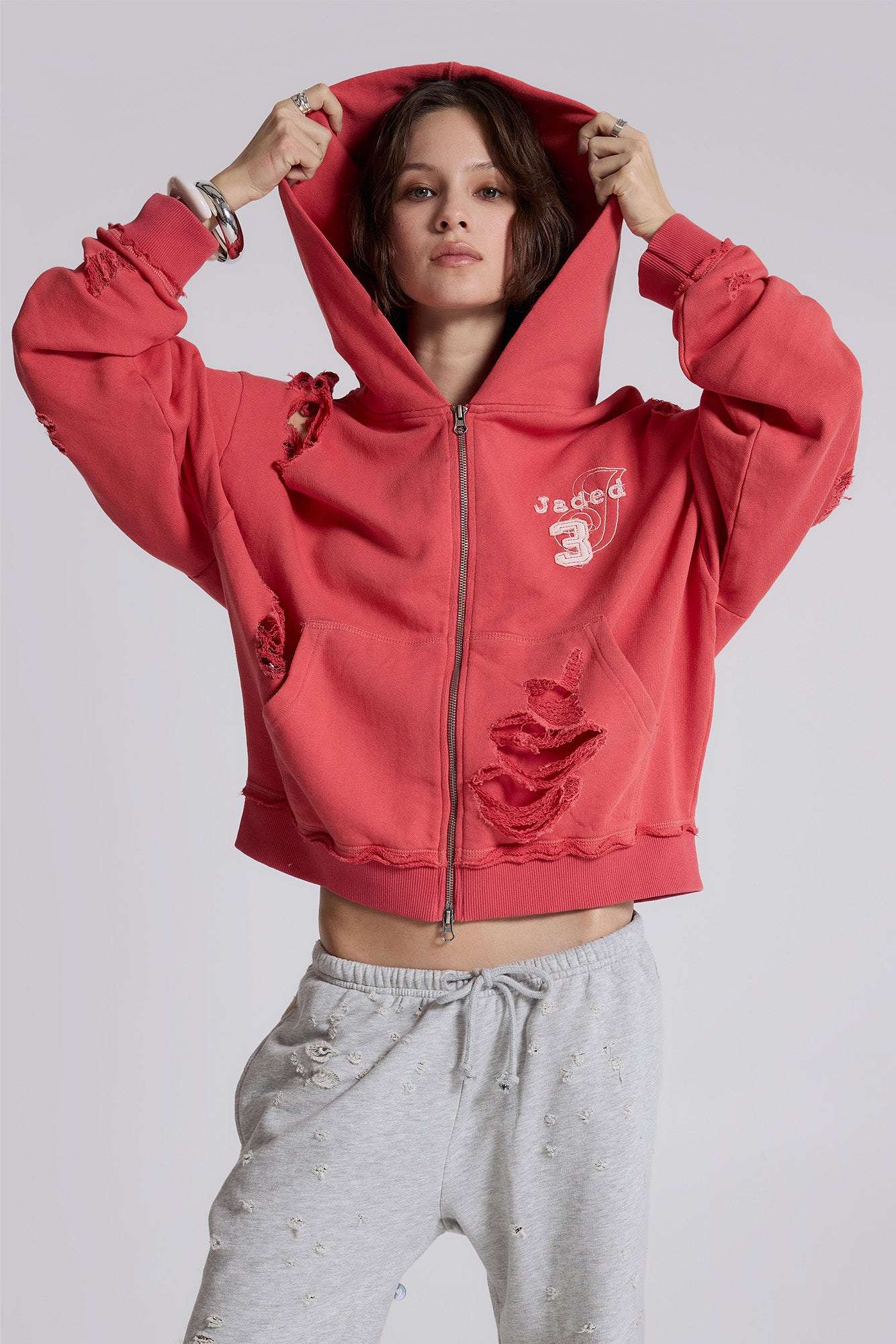 Distressed Monster Hoodie