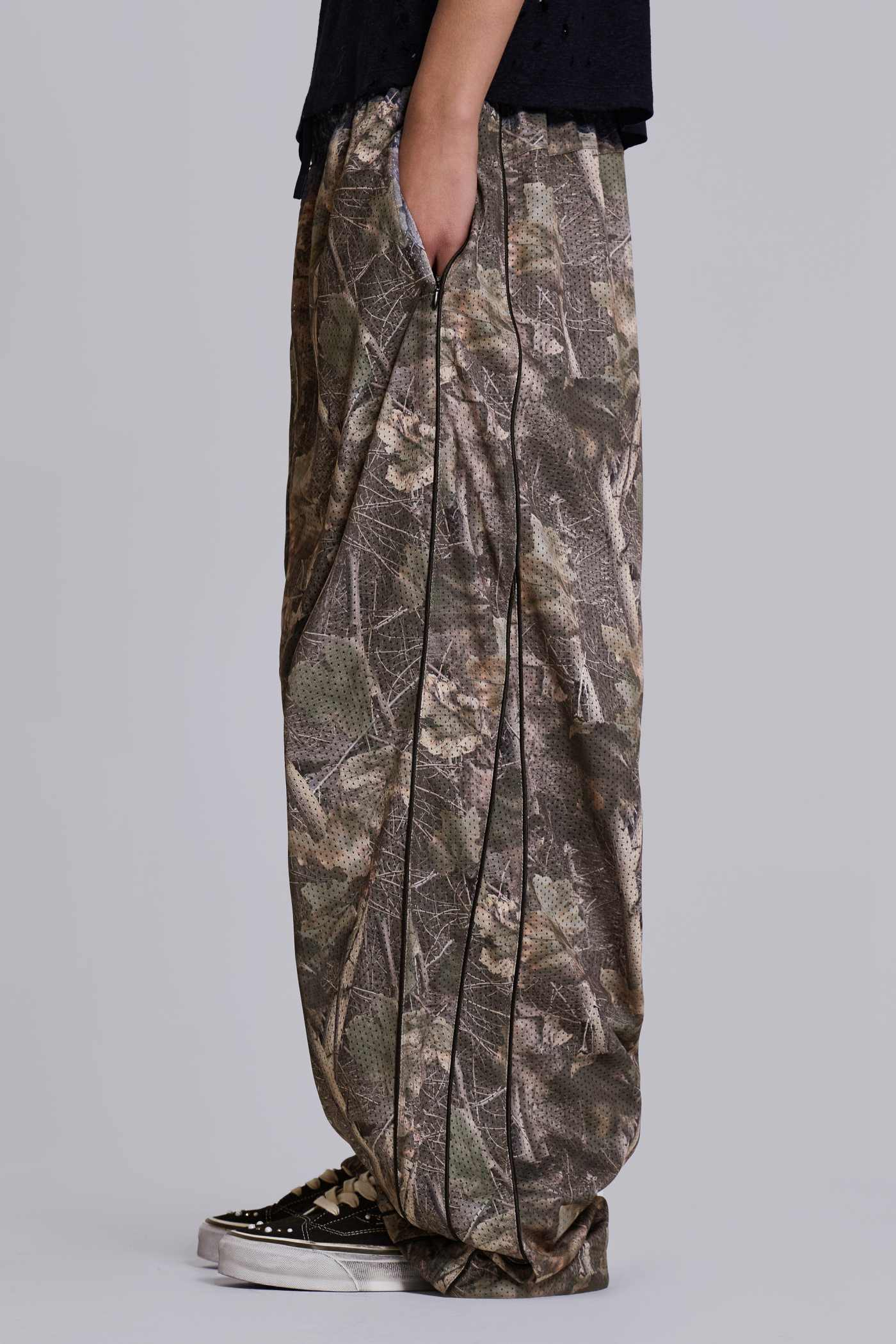 Forest Camo Mesh Vapor Tracksuit Bottoms