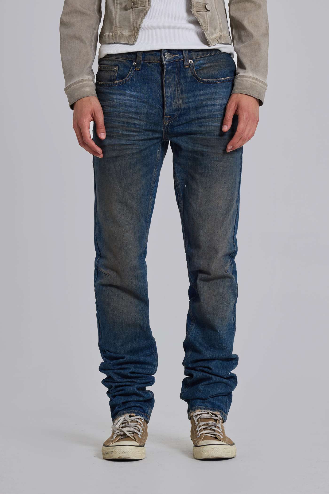 Dirty Wash Drain Jeans