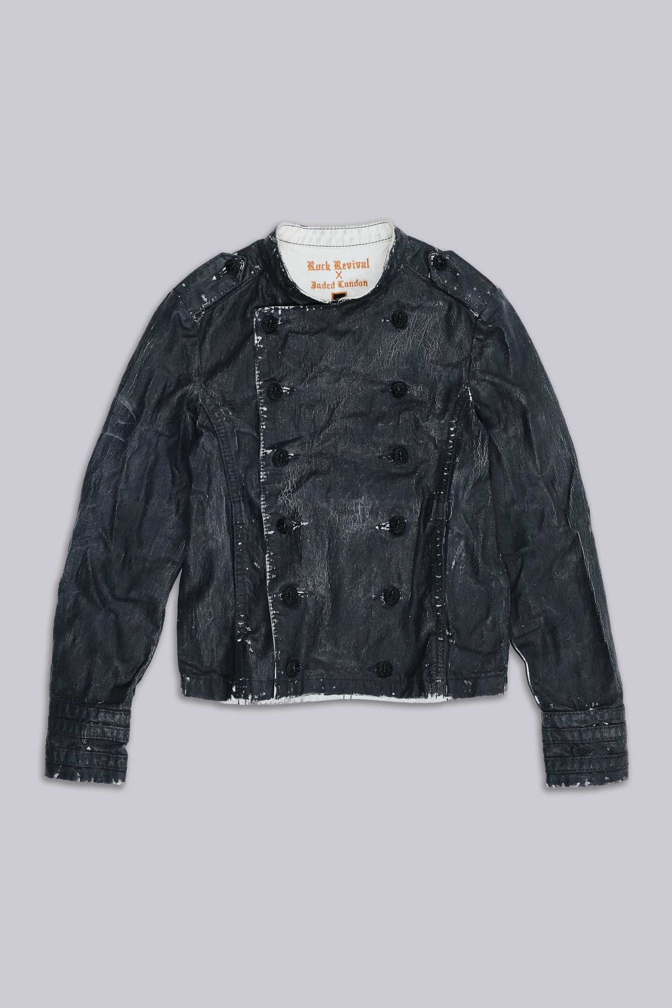 Rock Revival Military Moto Jacket