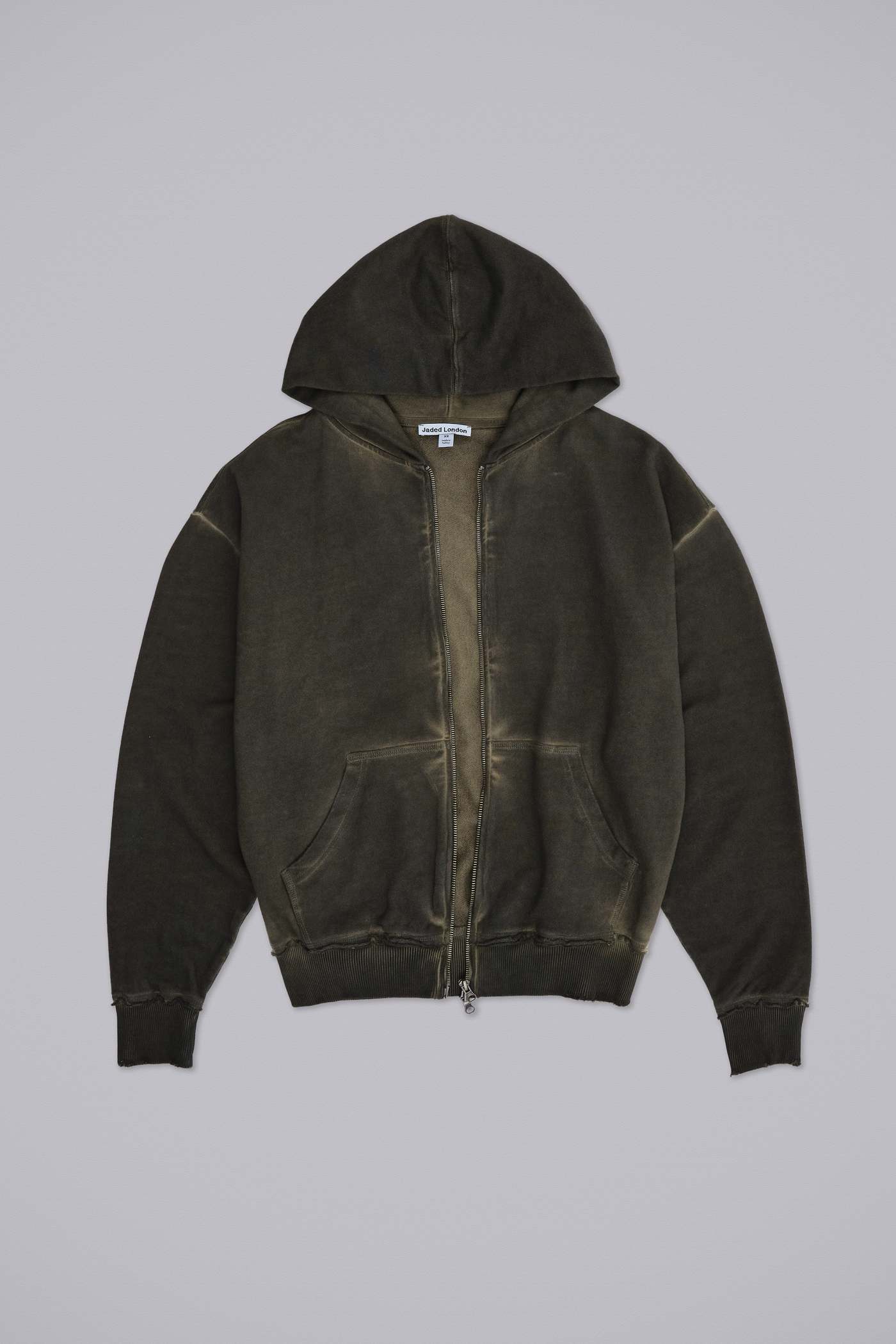 Khaki Oversized Monster Hoodie