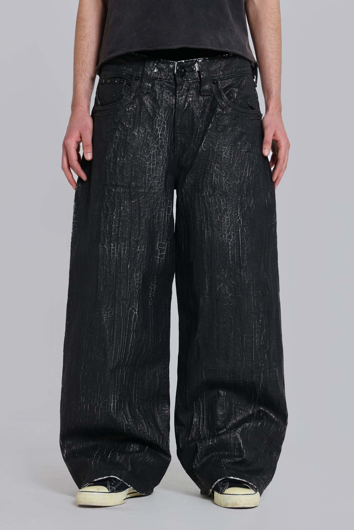 Rock Revival Moto Wax Jeans