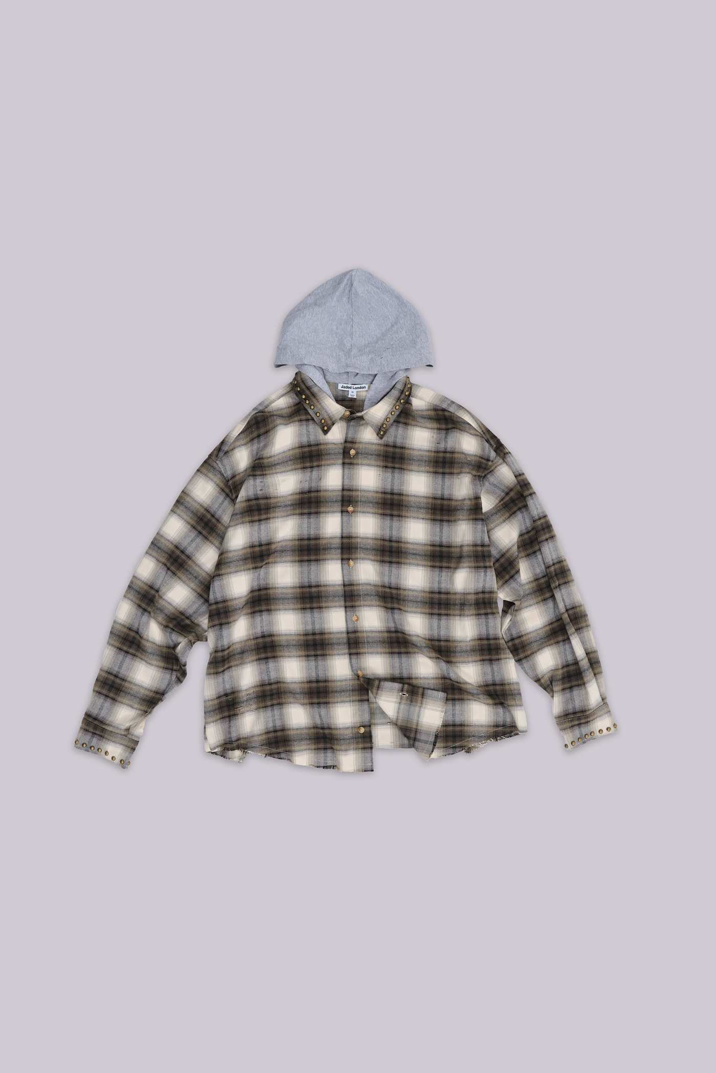Taku Hooded Flannel Shirt