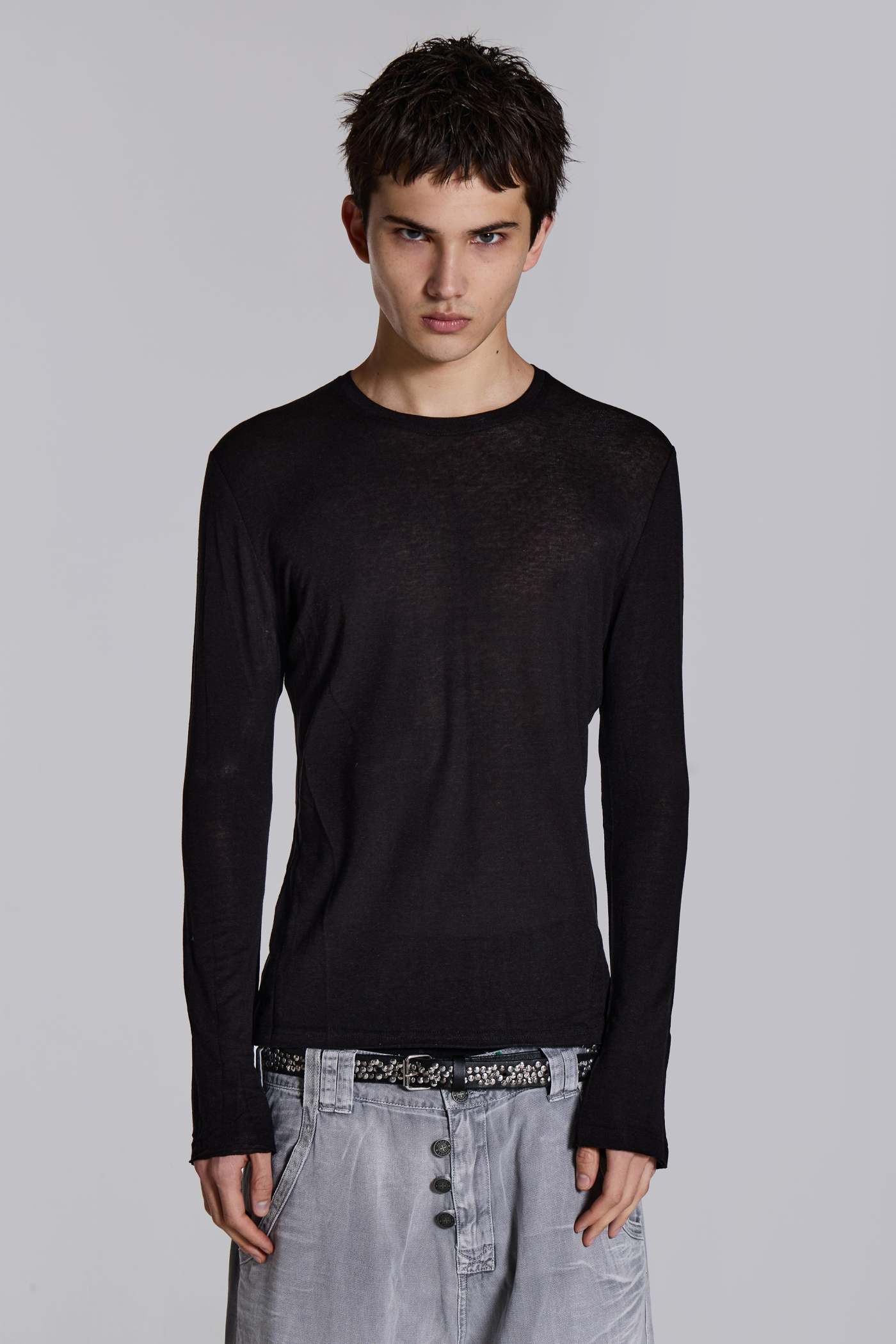 Black Mist Long Sleeve Top