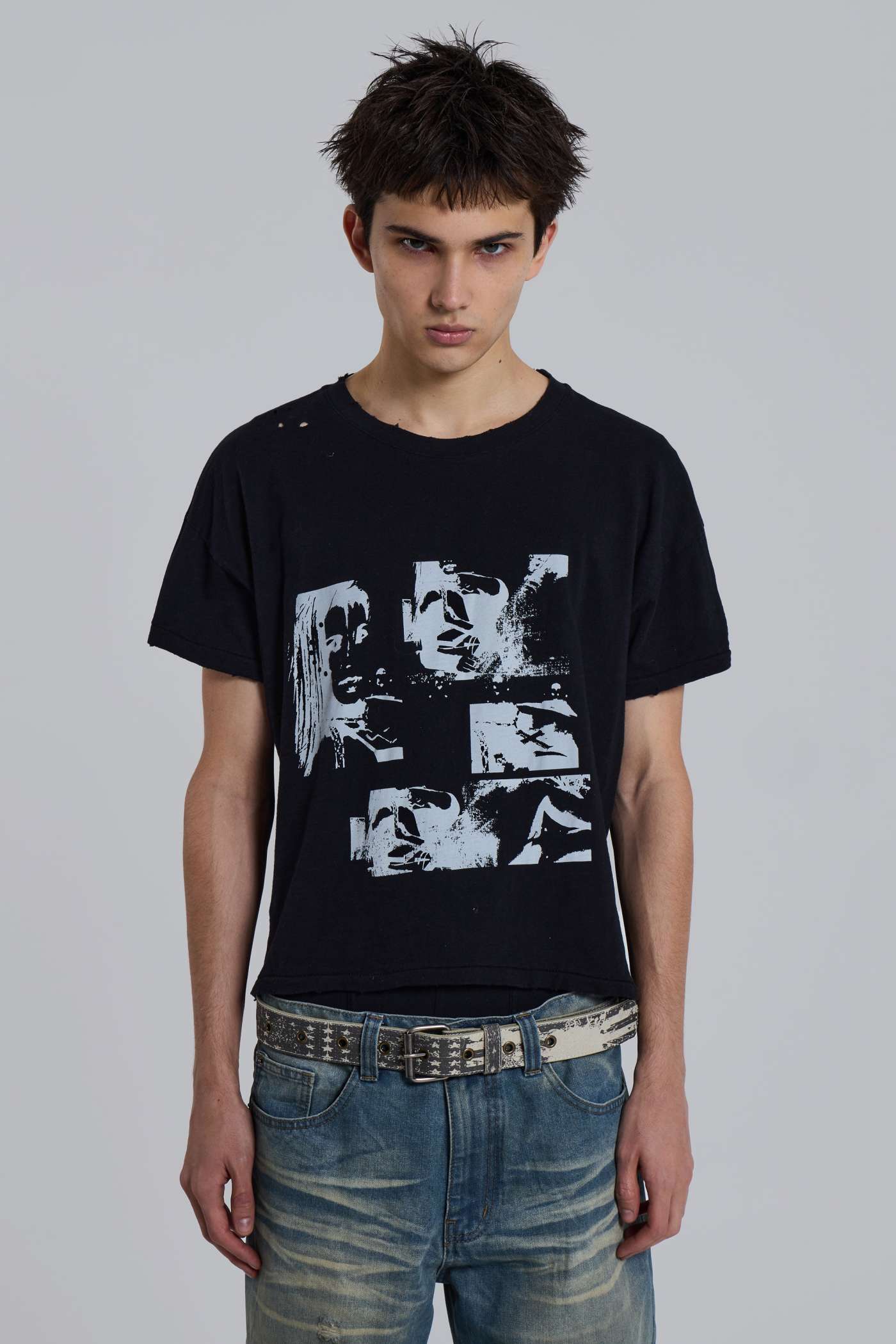 Gun Girl Cropped T-Shirt