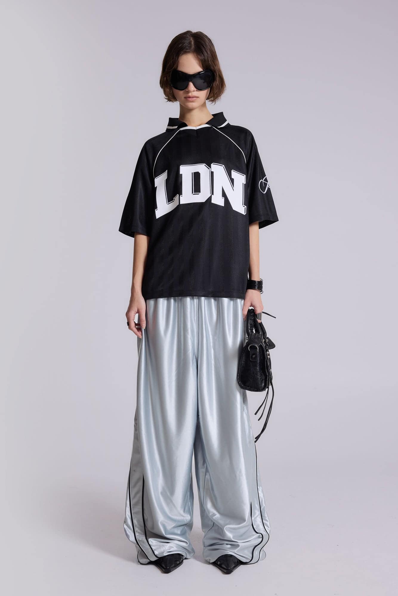 Metallic Vapor Joggers