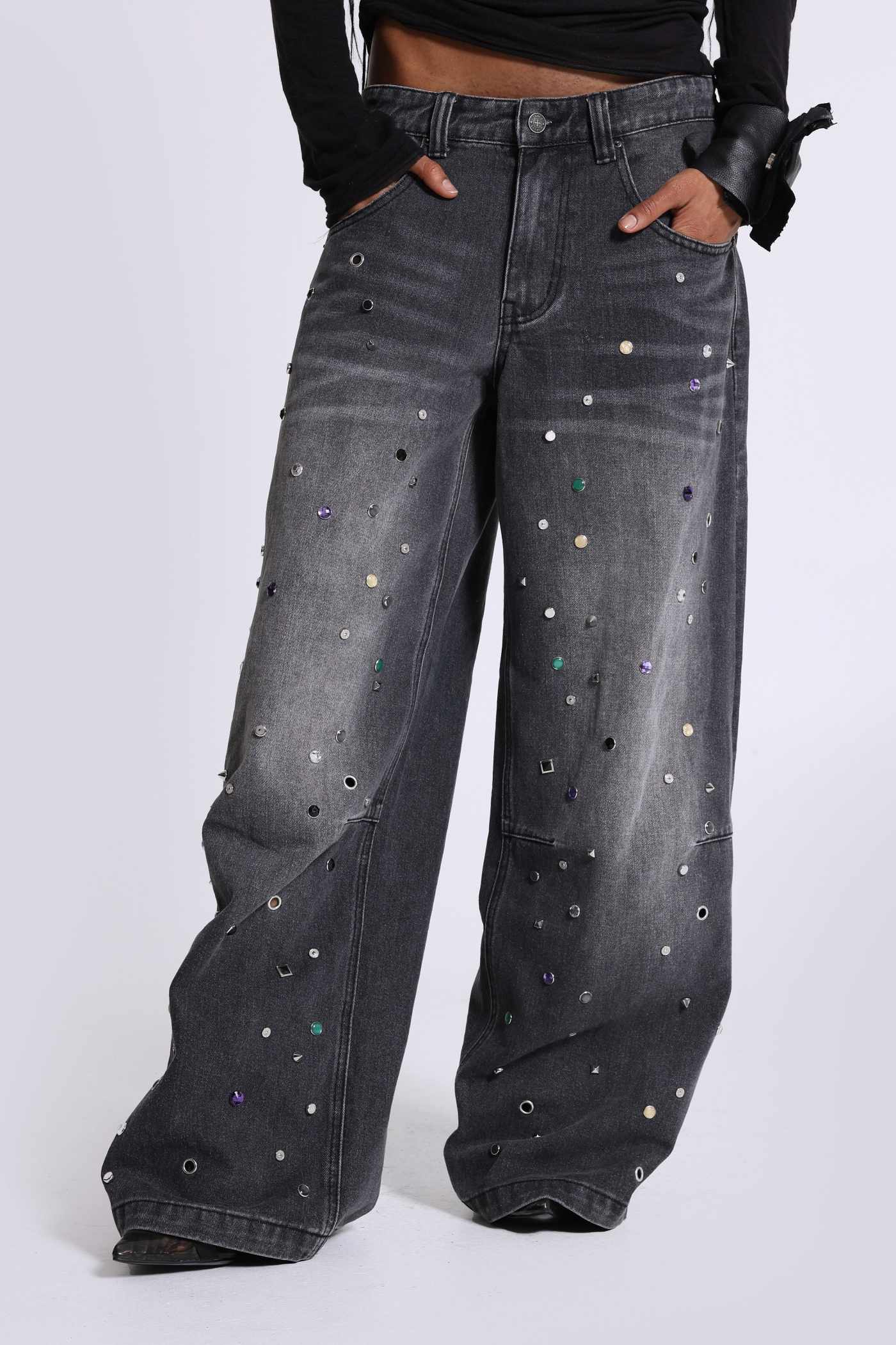 Trixa Jewel Studded Colossus Jeans