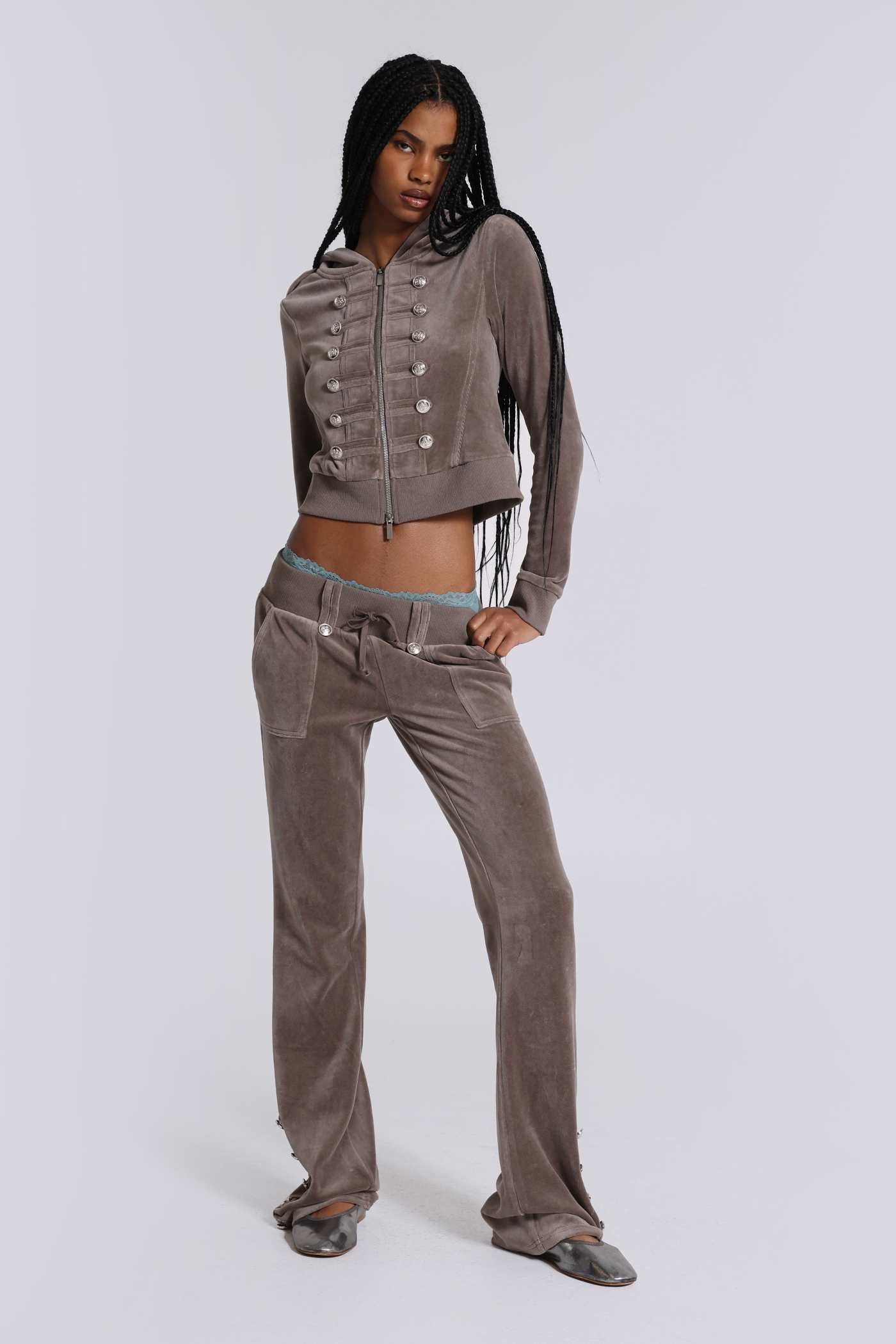 Cavalier Military Velour Trousers