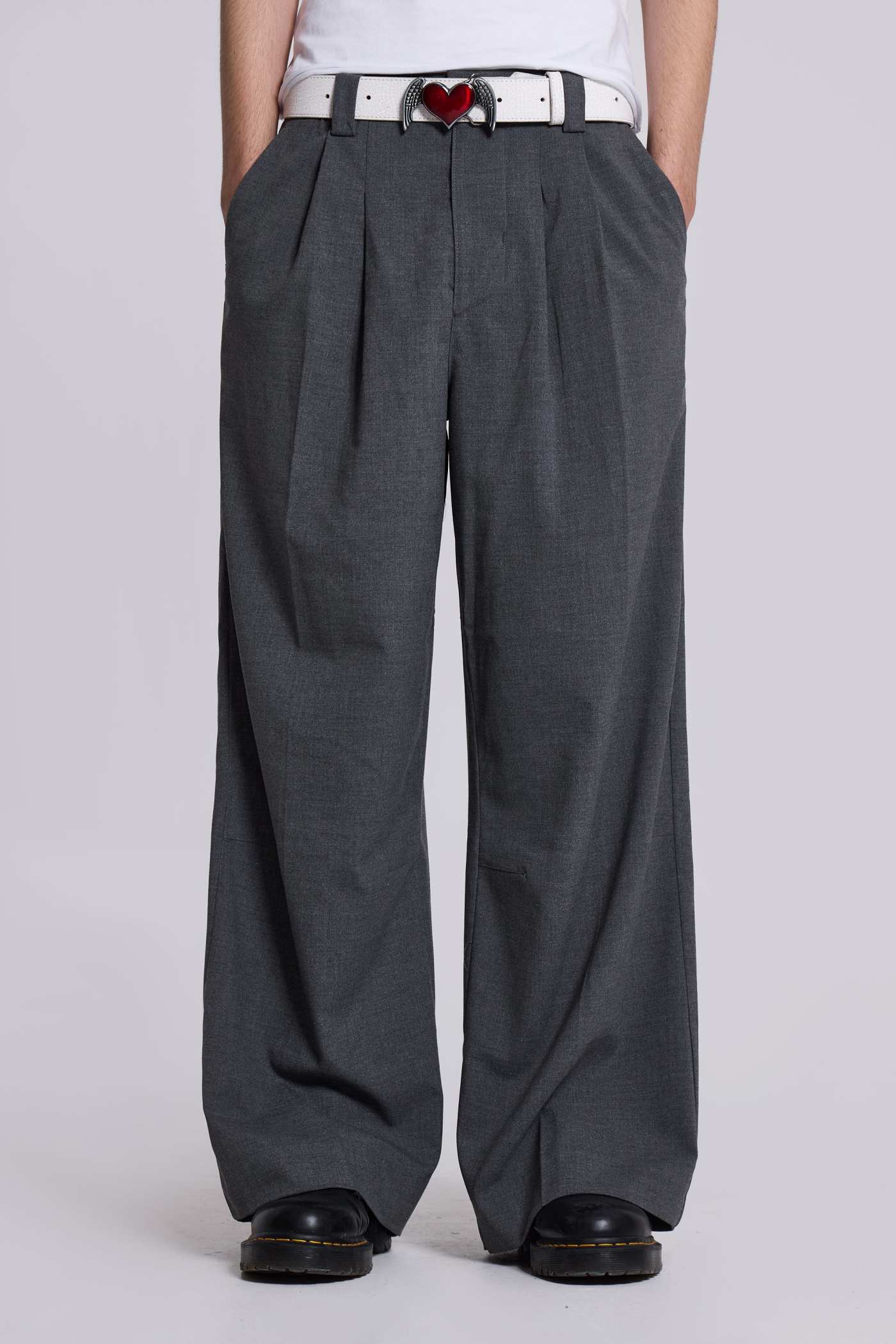 Goliath Grey Suit Pants
