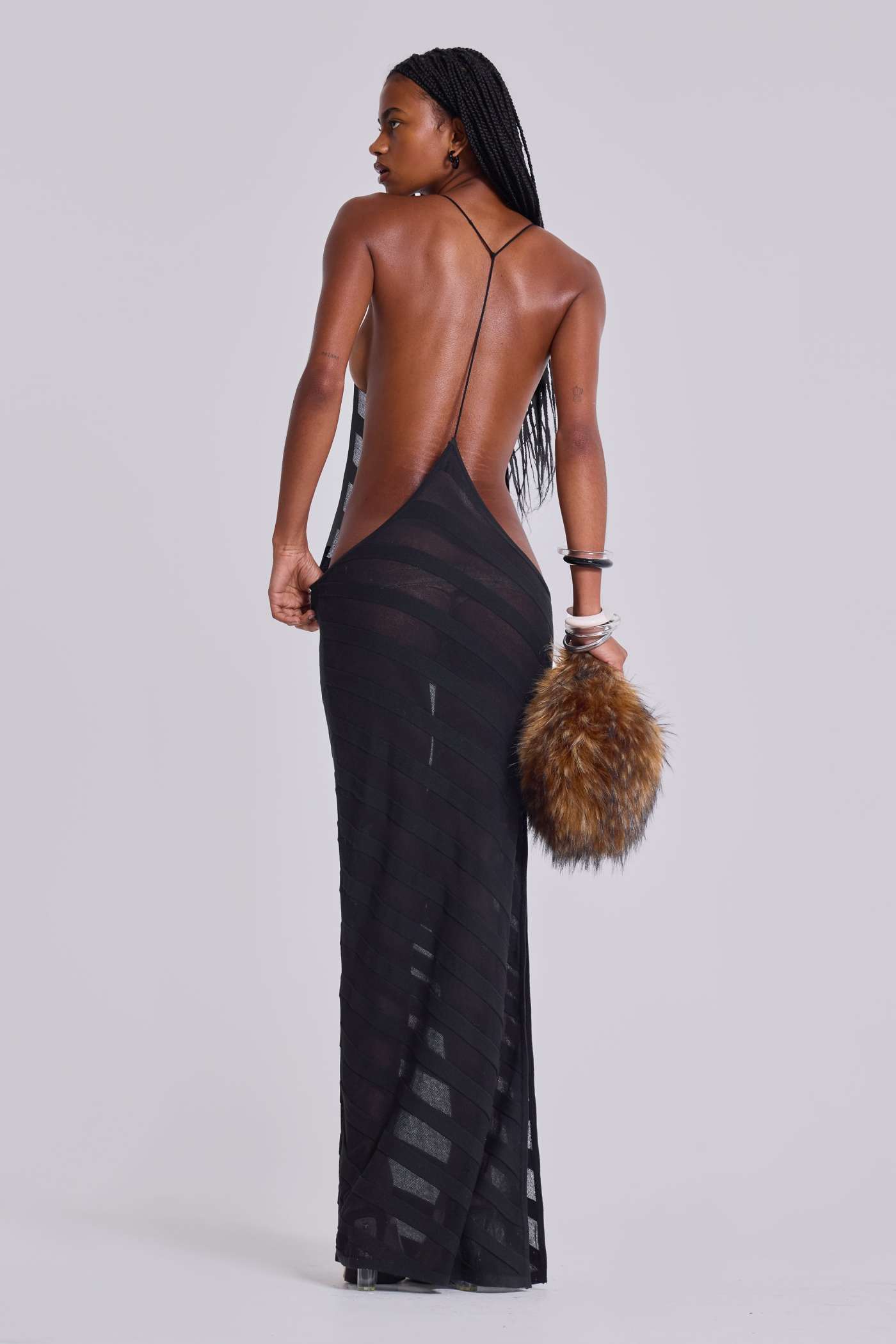 The Noir Maxi Dress - Red main image 1