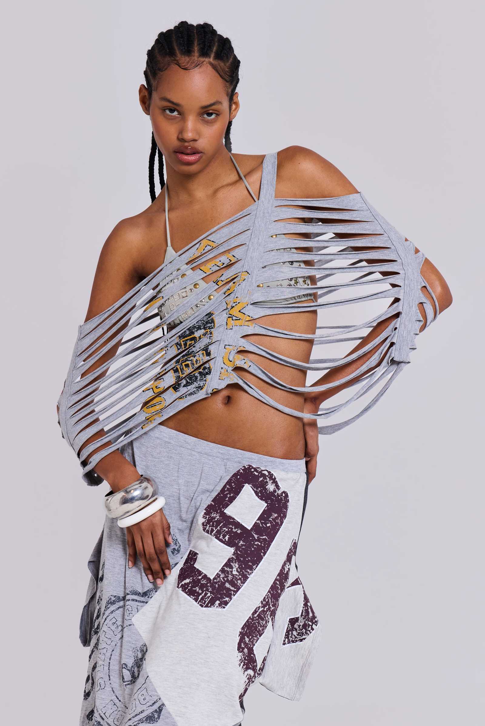 Riley Slashed Multiway Cape Top